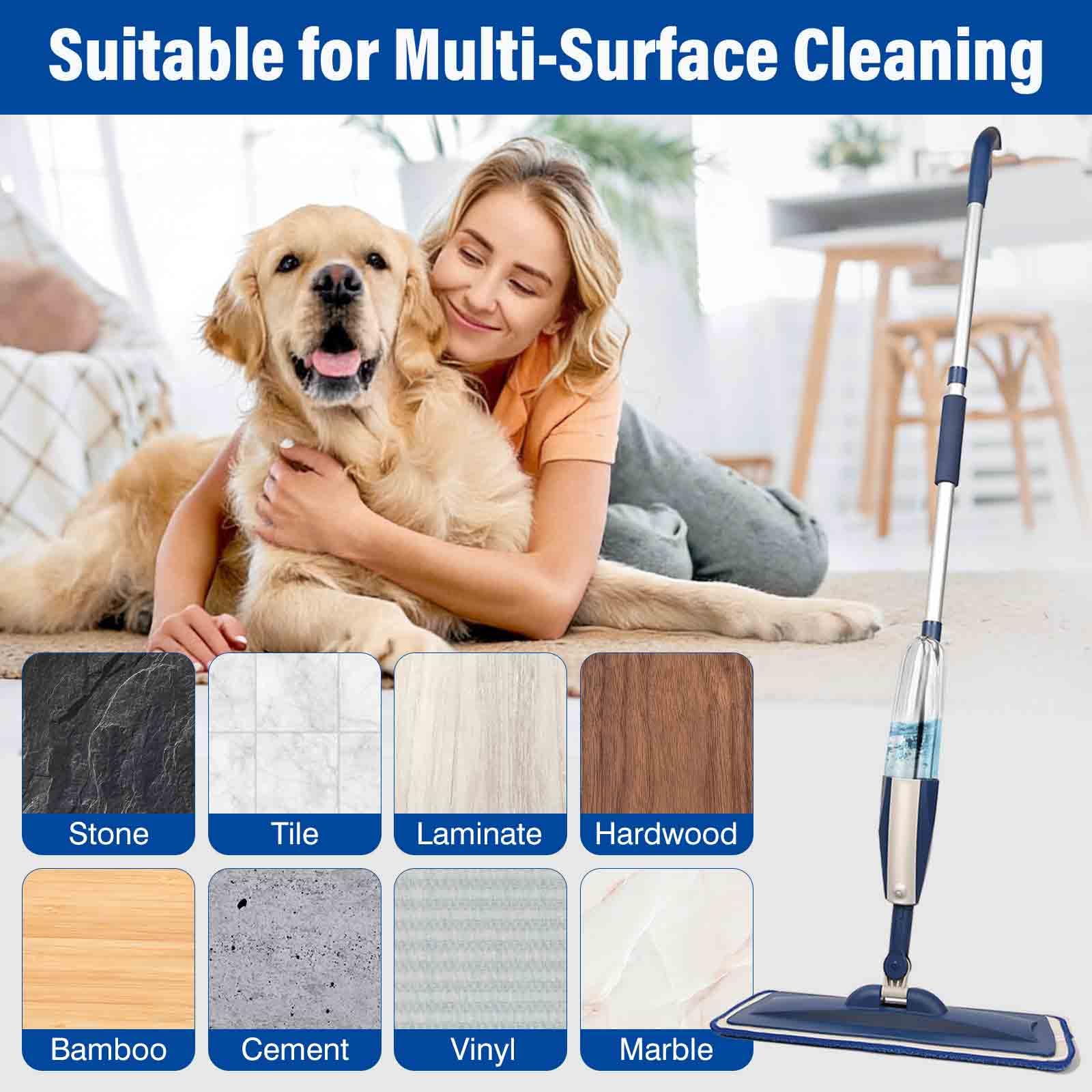 16.5" Microfiber Mop Pads Refills (4 Count)