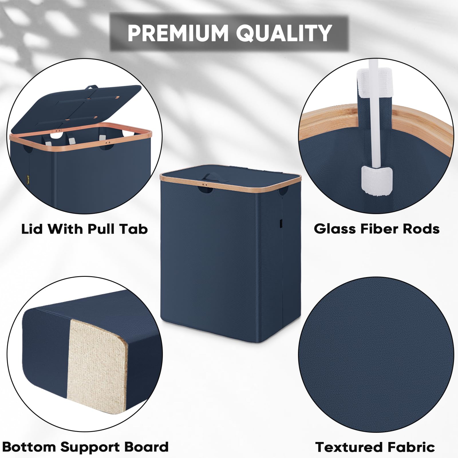 Laundry Hamper with Lid