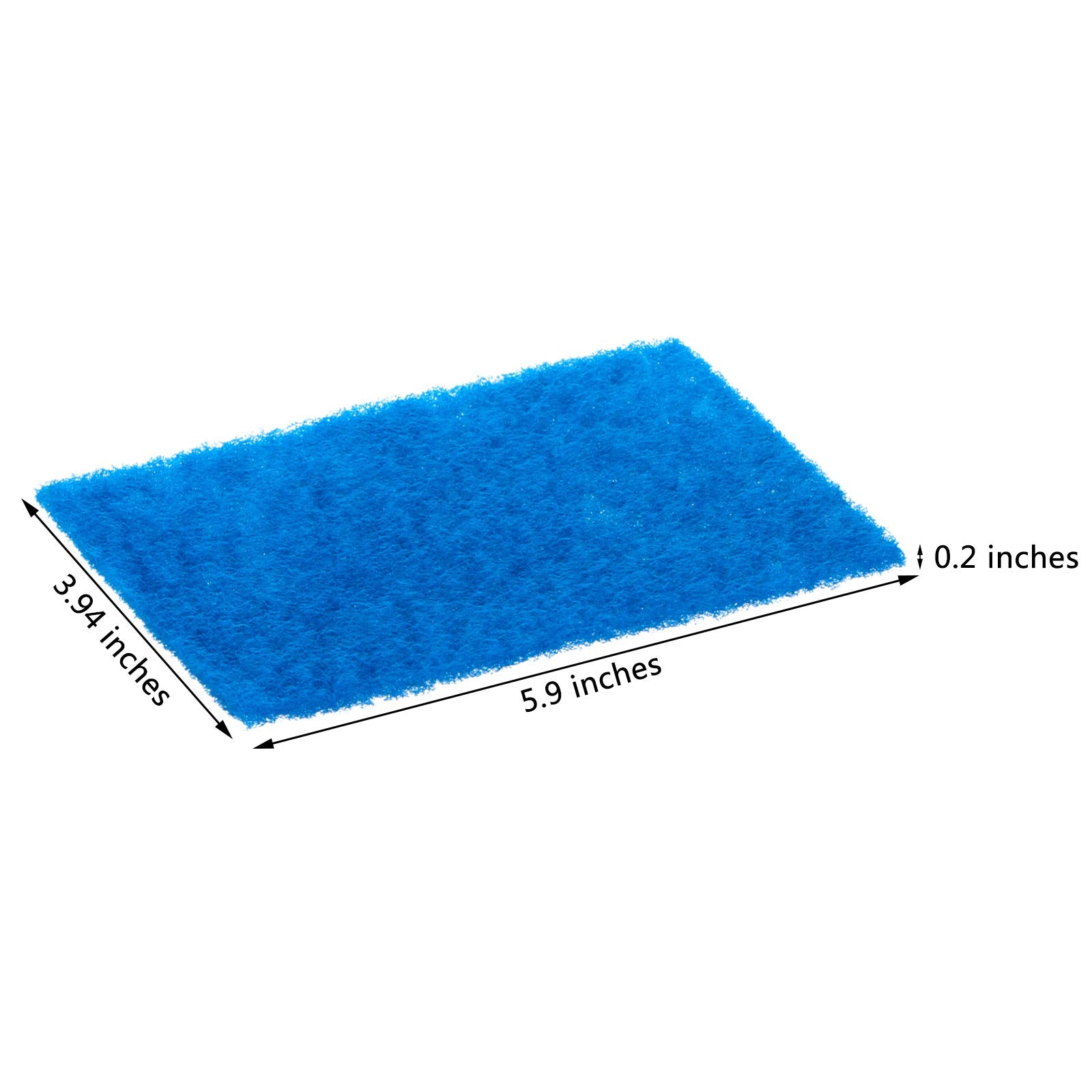 40 Pieces Scrub Pads Scouring Pads Sponge Dish Scrubber Scouring Cleaning Non Scratch for Kitchen Dishes Cleaning (40 Count)