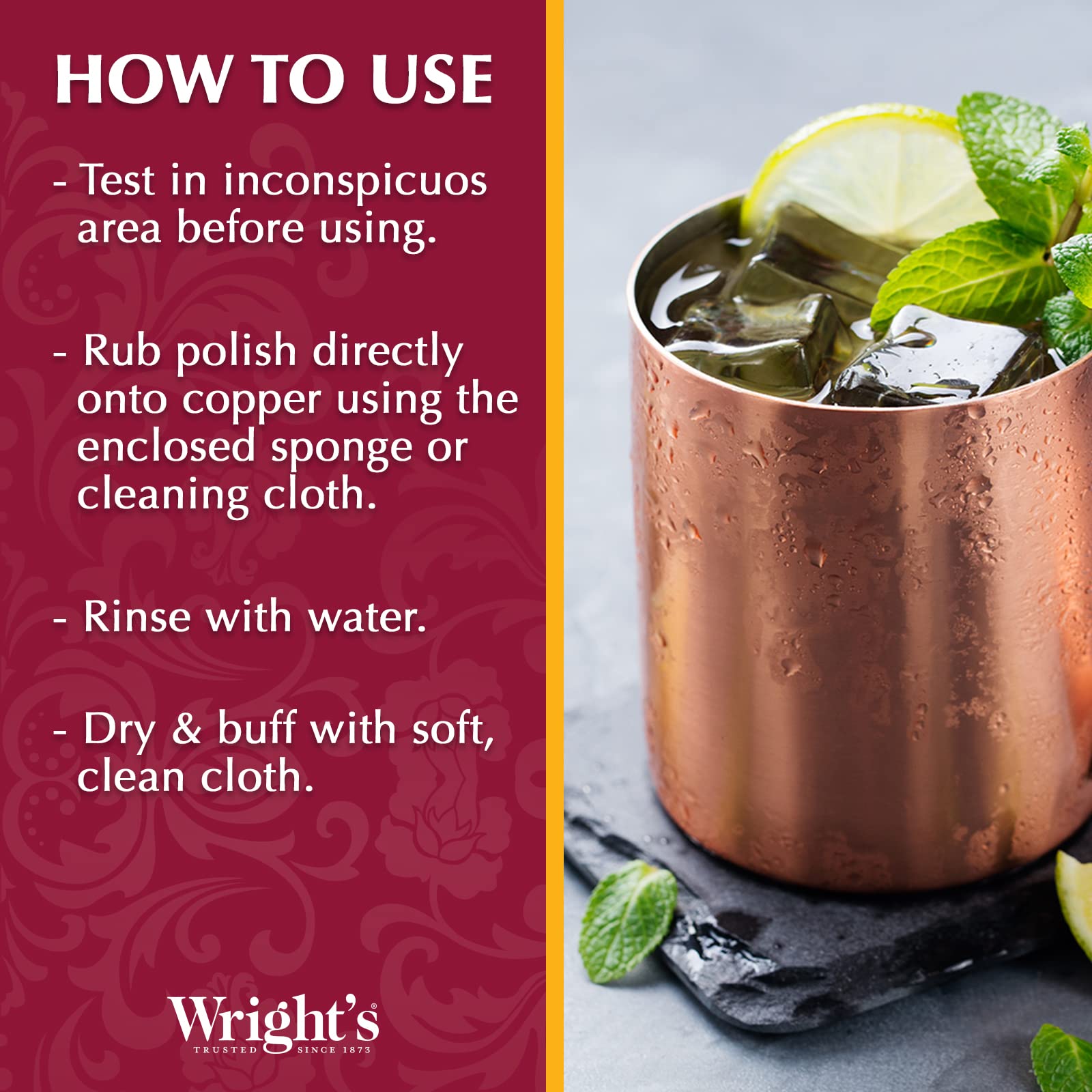 by Weiman Cream Copper and Brass Cleaner