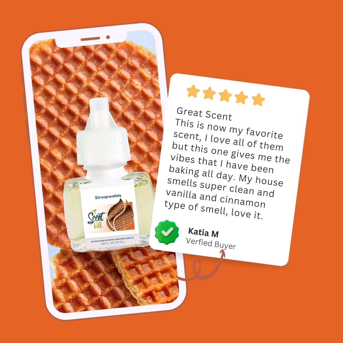 Stroopwafels Plug in Air Freshener