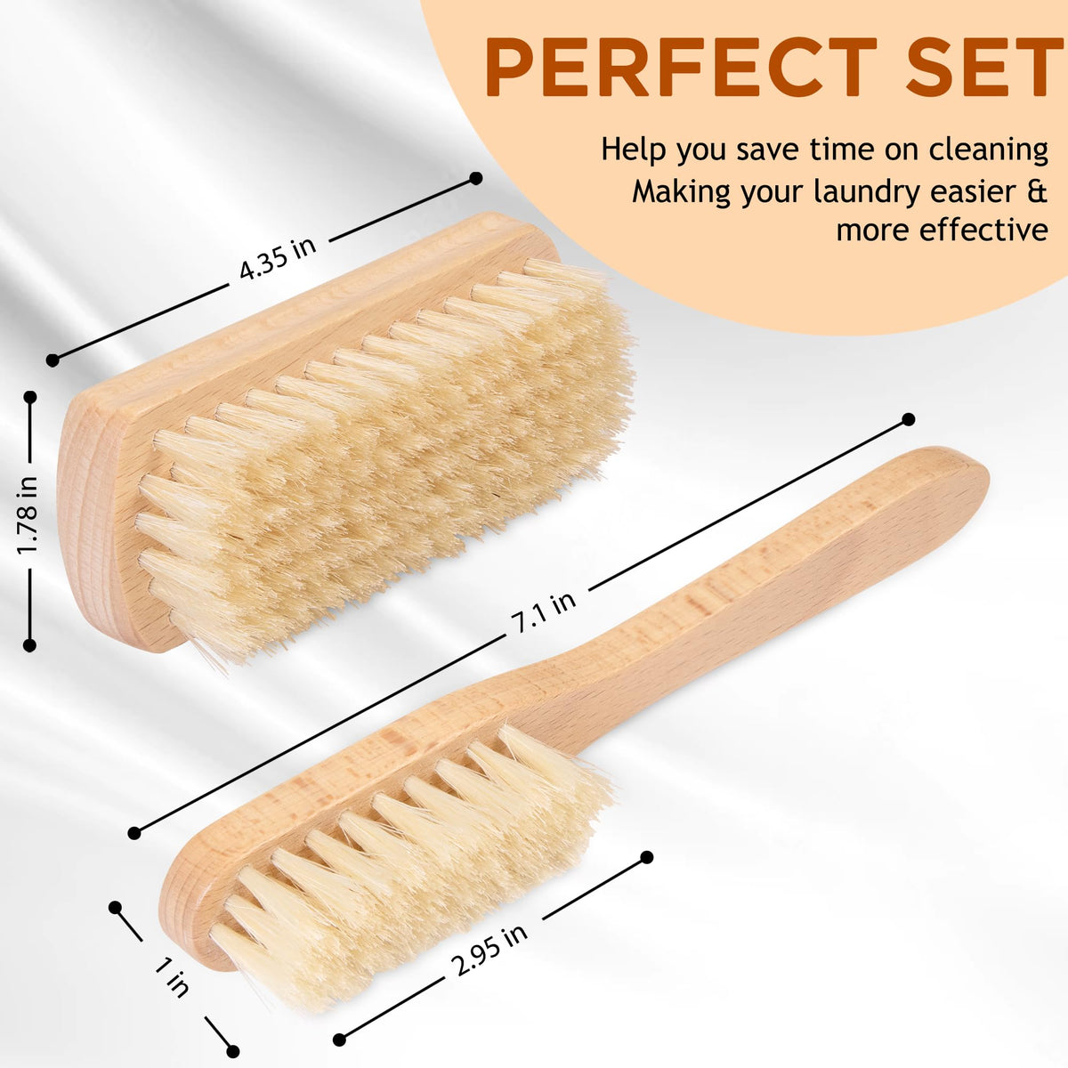 Laundry Brush Set (2 Count)