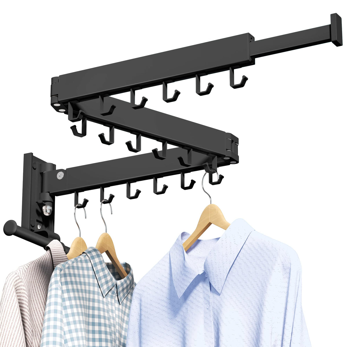 Clothes Drying Rack Wall Mounted