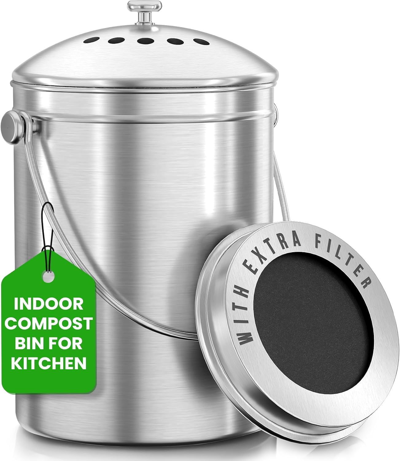 Countertop Compost Bin 1.3 Gallon