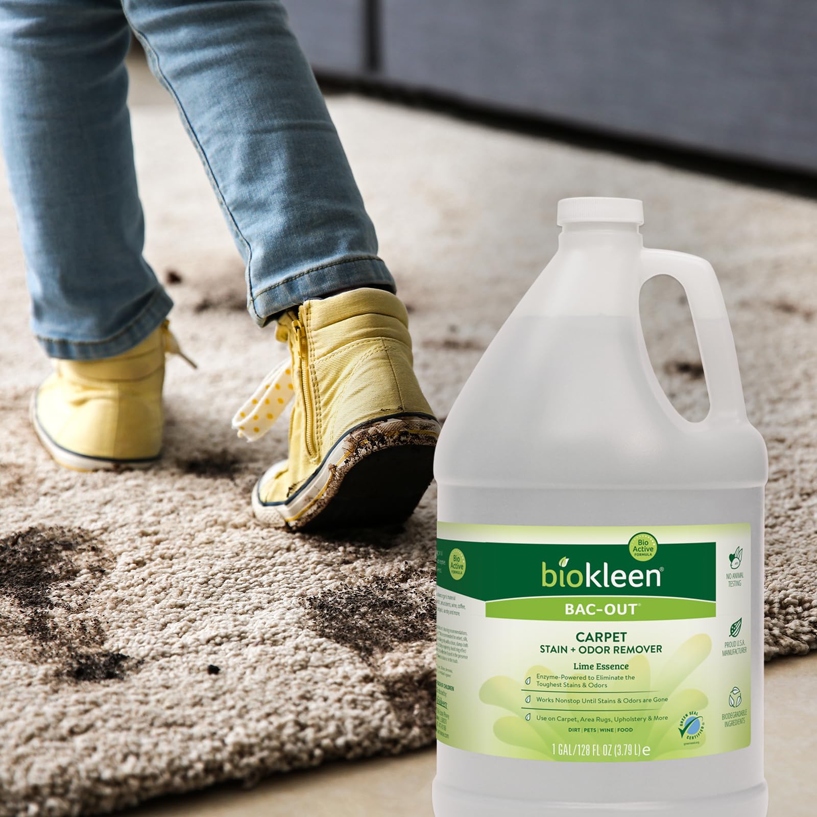 Bac Out Enzyme Cleaner (128 Fl Oz)