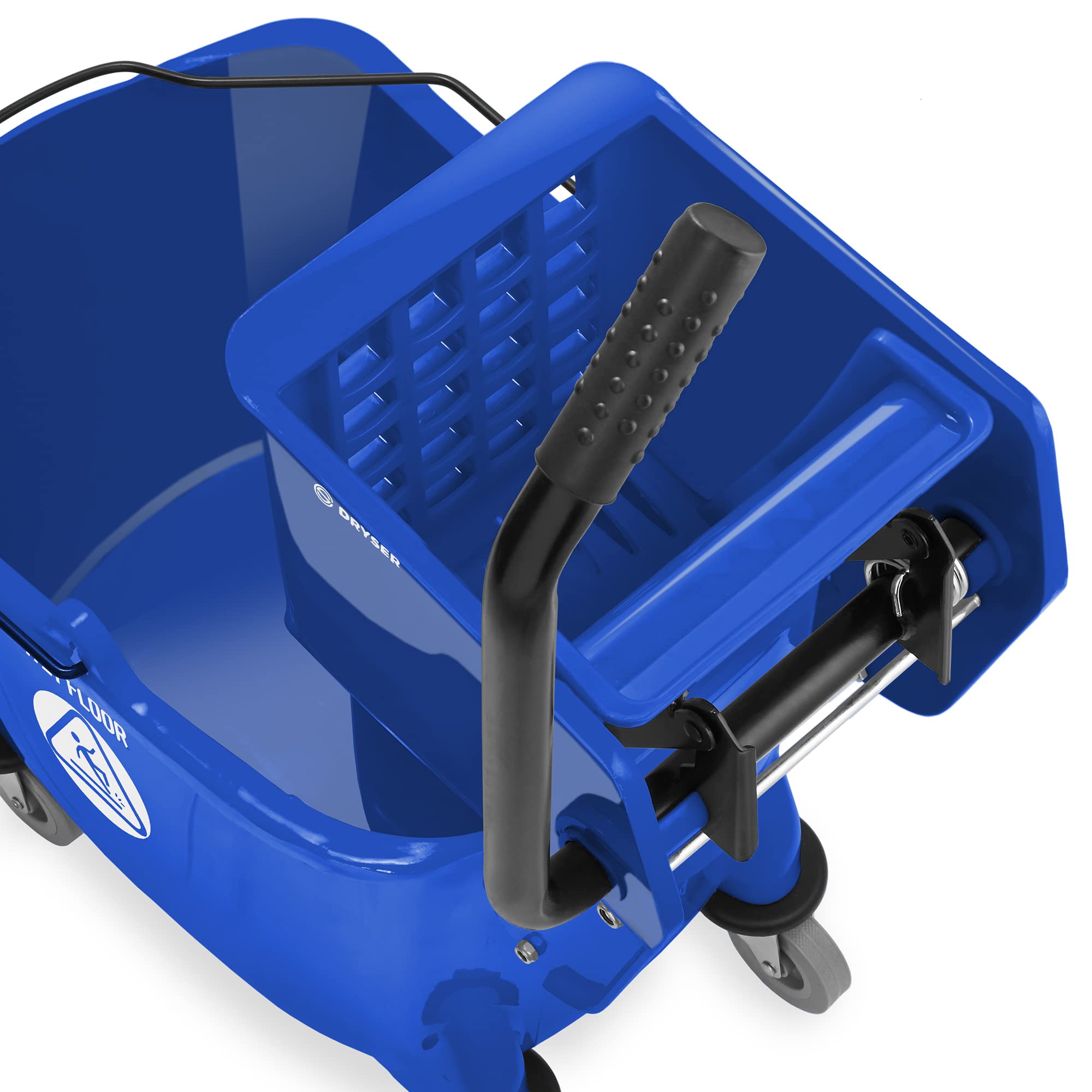 Commercial Side Press Wringer Combo Mop Bucket