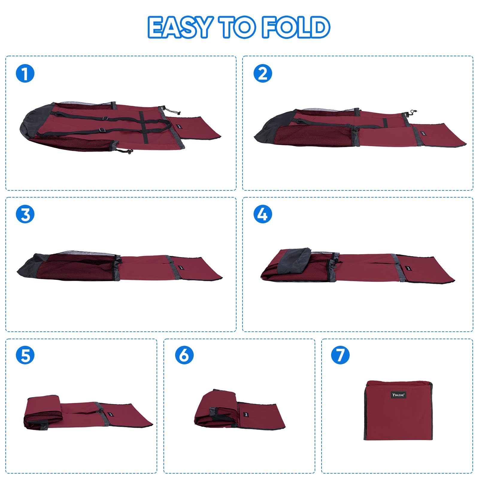 120L Laundry Bag Backpack