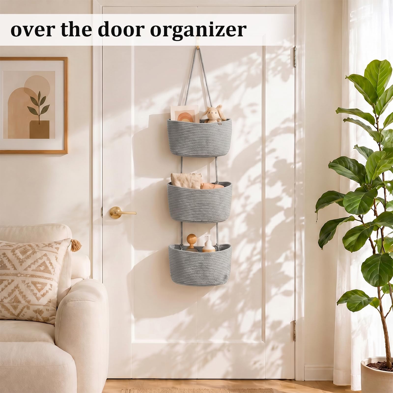 Over the Door Hanging Basket (3 Count)
