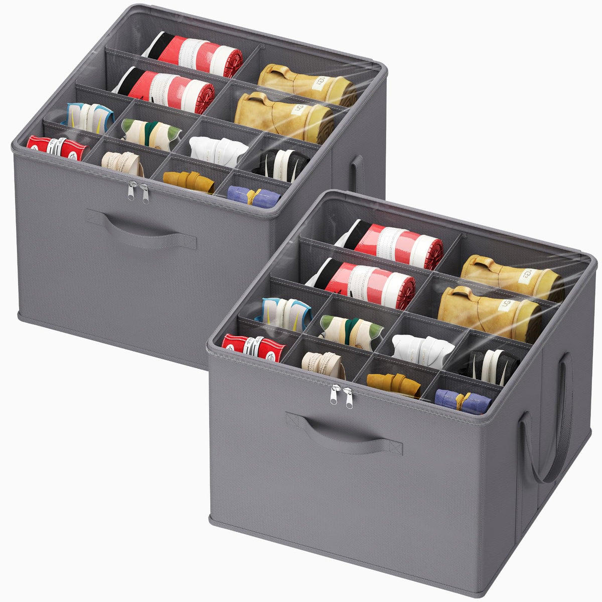 Shoe Storage Organizer for Closet (2 Count)