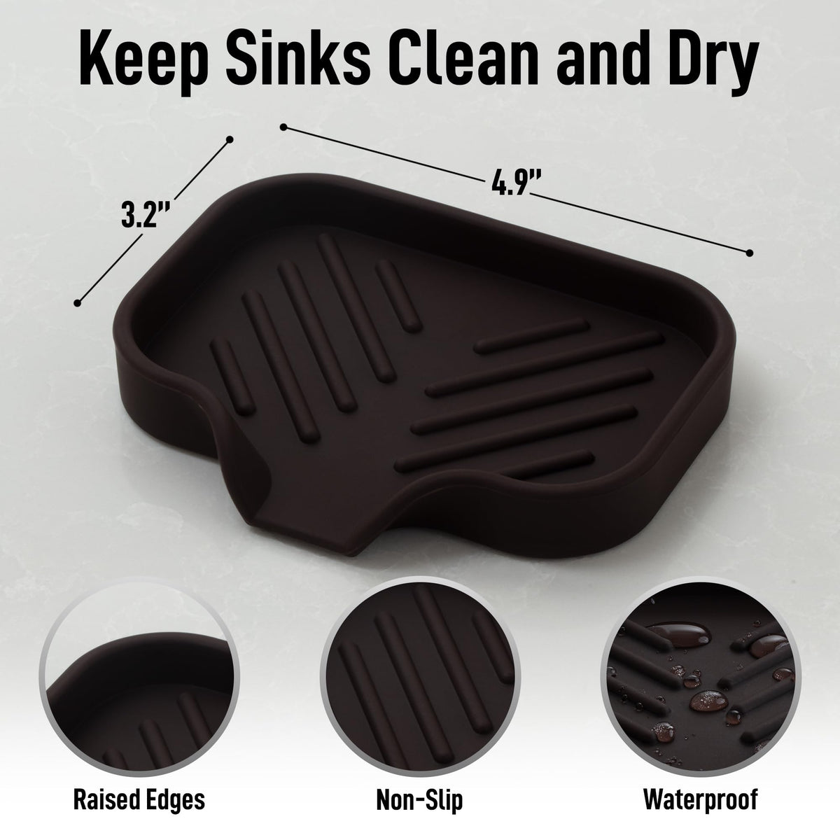Small Silicone Sponge Holder