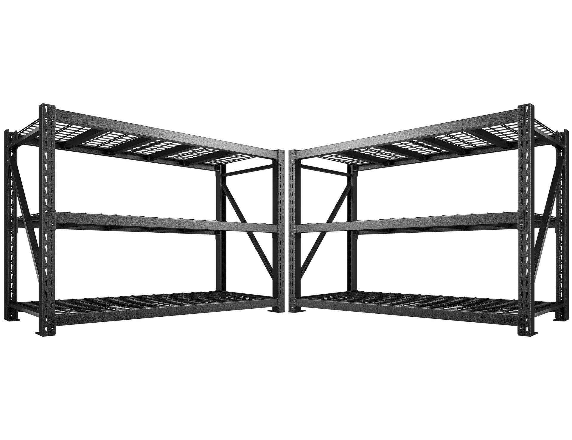 77" W Garage Shelving Heavy Duty (3 Count)