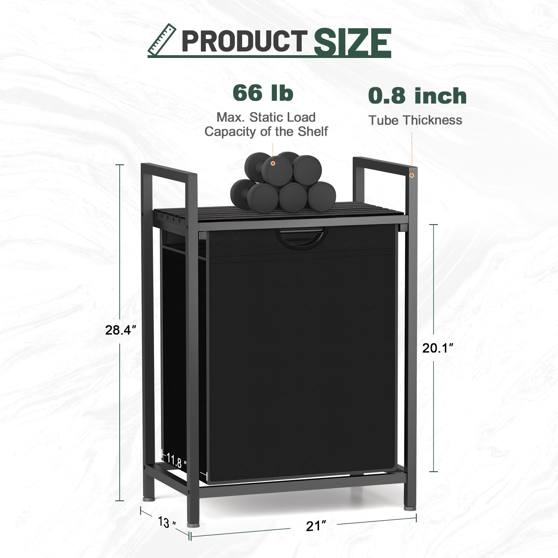 Laundry Sorter with Removable Bag
