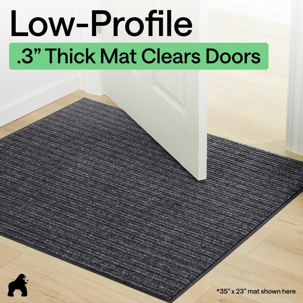 Waterproof Traffic Guard Door Mat (2 Count)