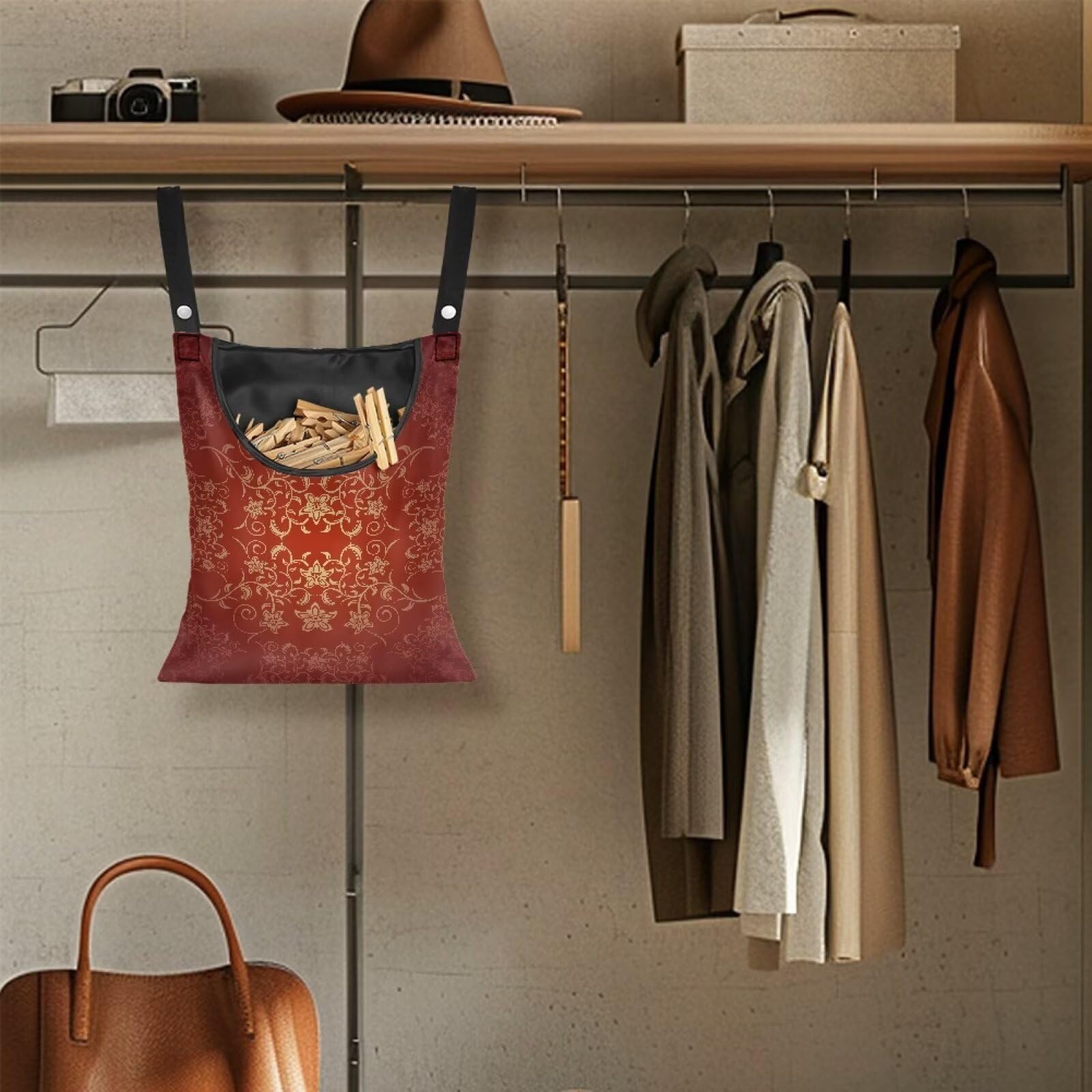 Home Outdoor Clothespin Holder
