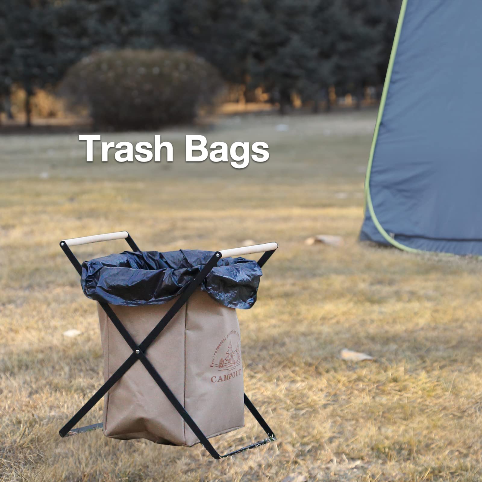 Biodegradable Portable Toilet Bags 8 gallon｜40 Count Camping Toilet Bags for Portable Potty