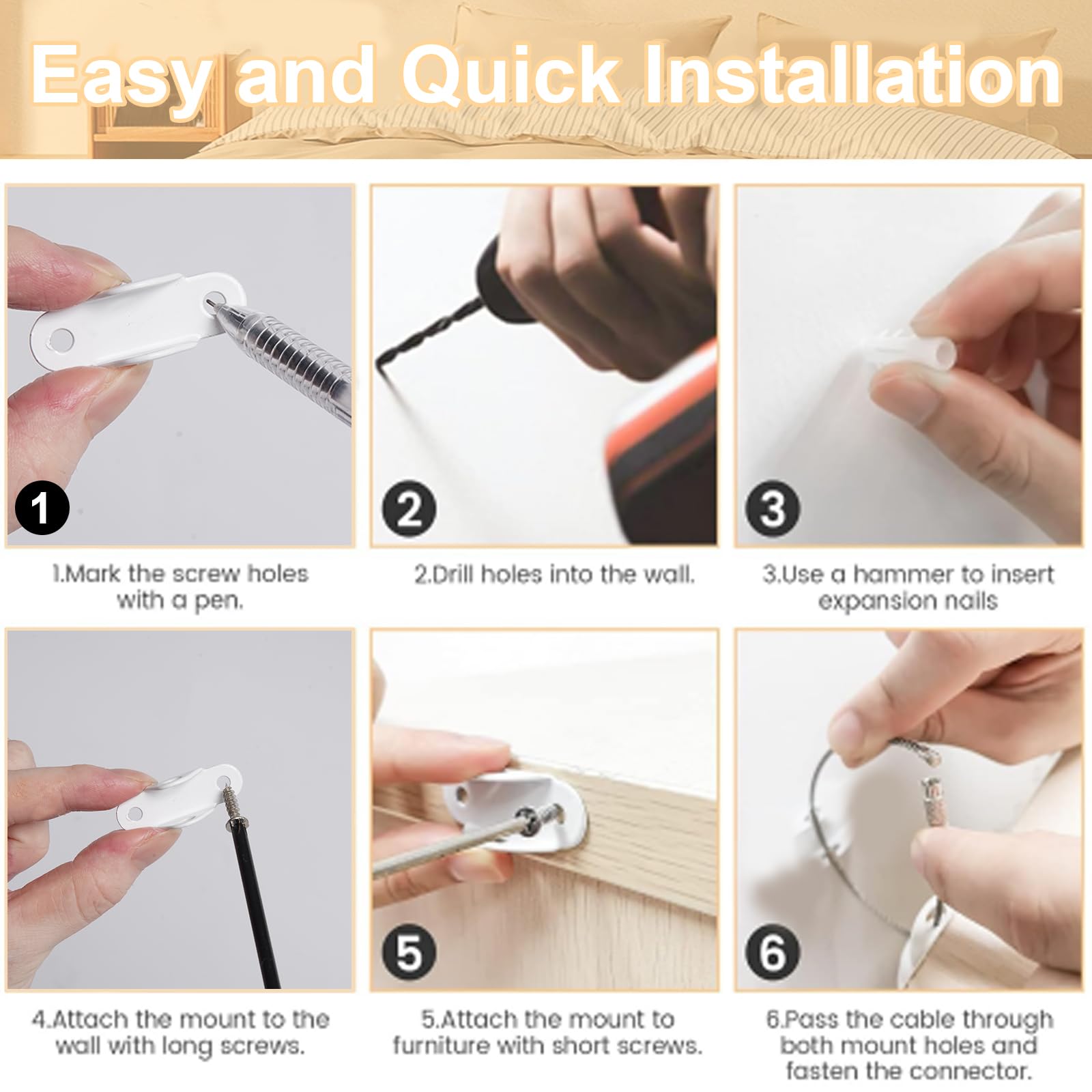 Furniture Anchors (12 Count)