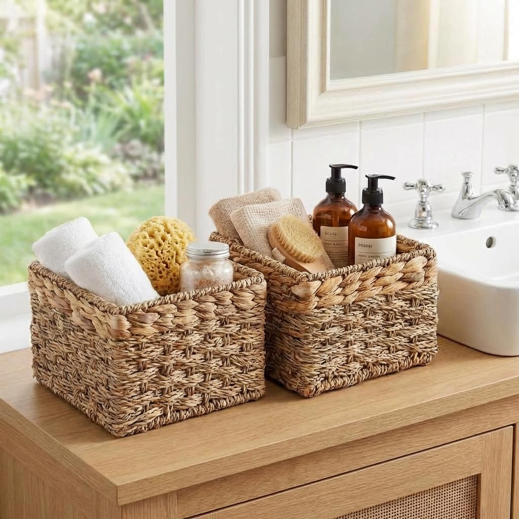 Small Wicker Storage Basket