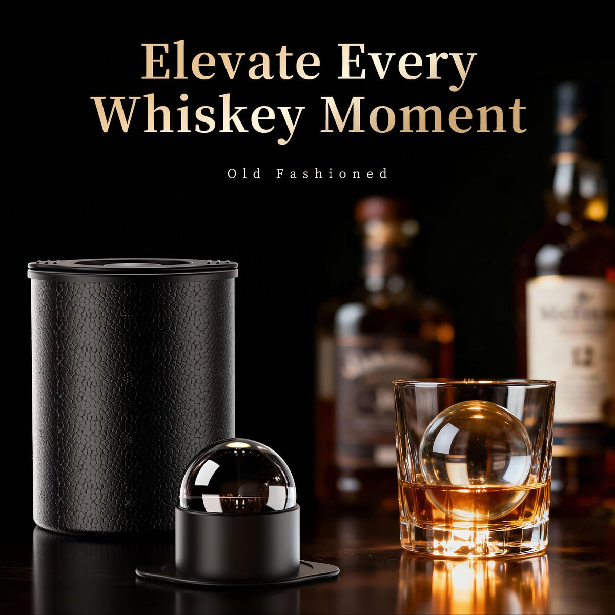 Clear Ice Ball Maker for Whiskey