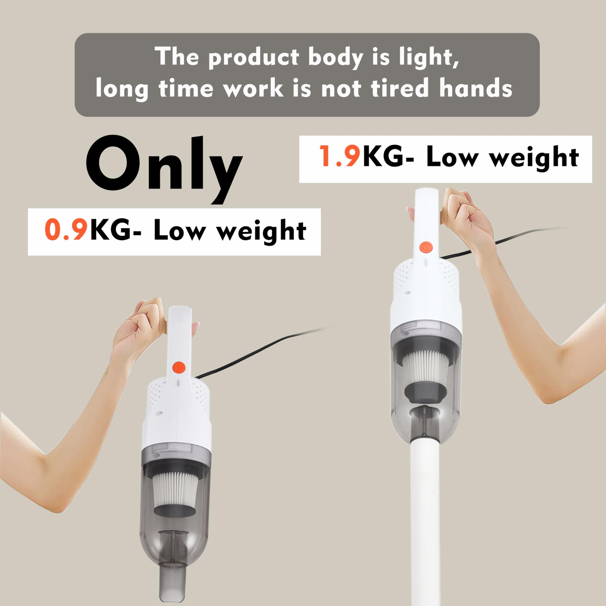 Corded Stick Vacuum Cleaner