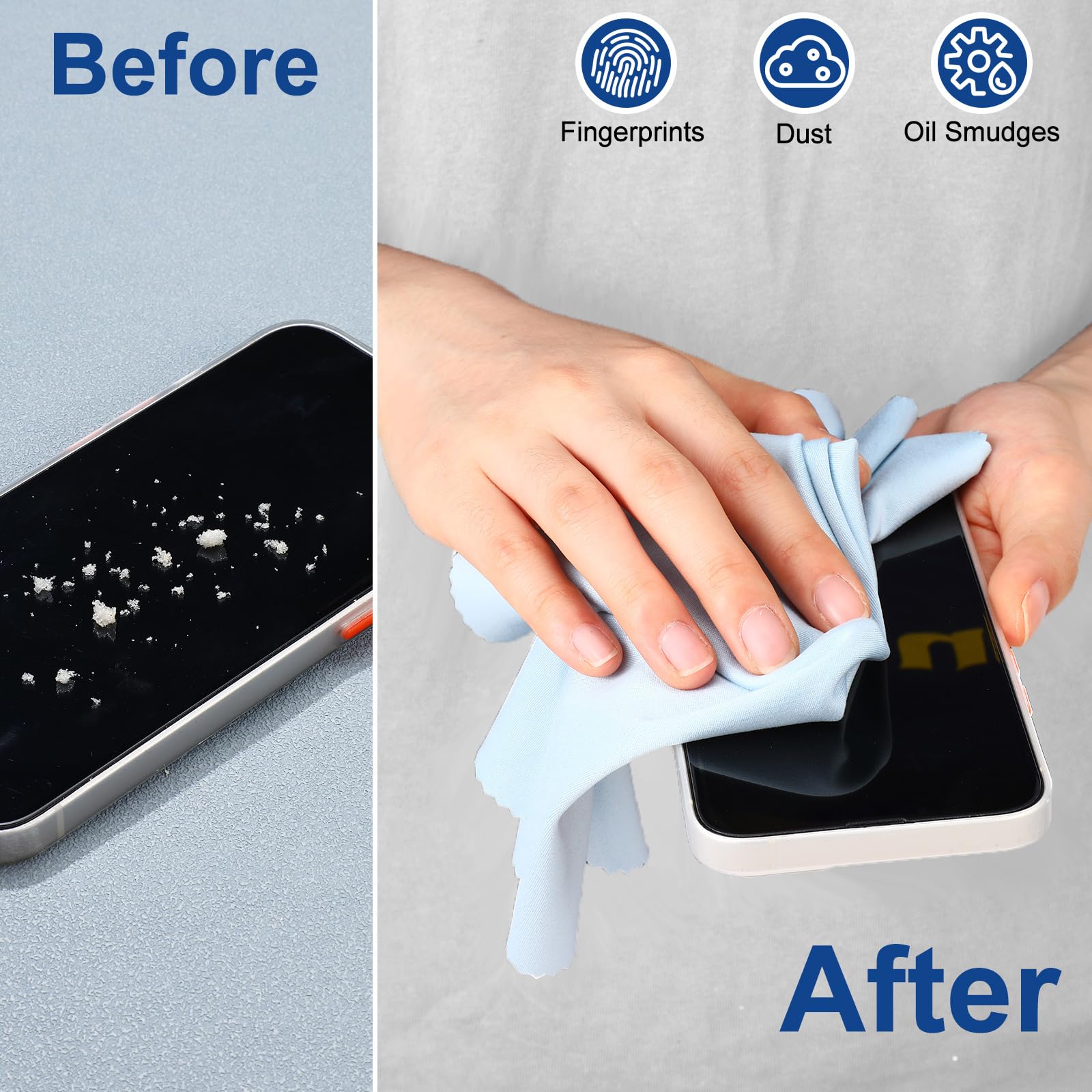 12 Pack Microfiber Cleaning Cloth