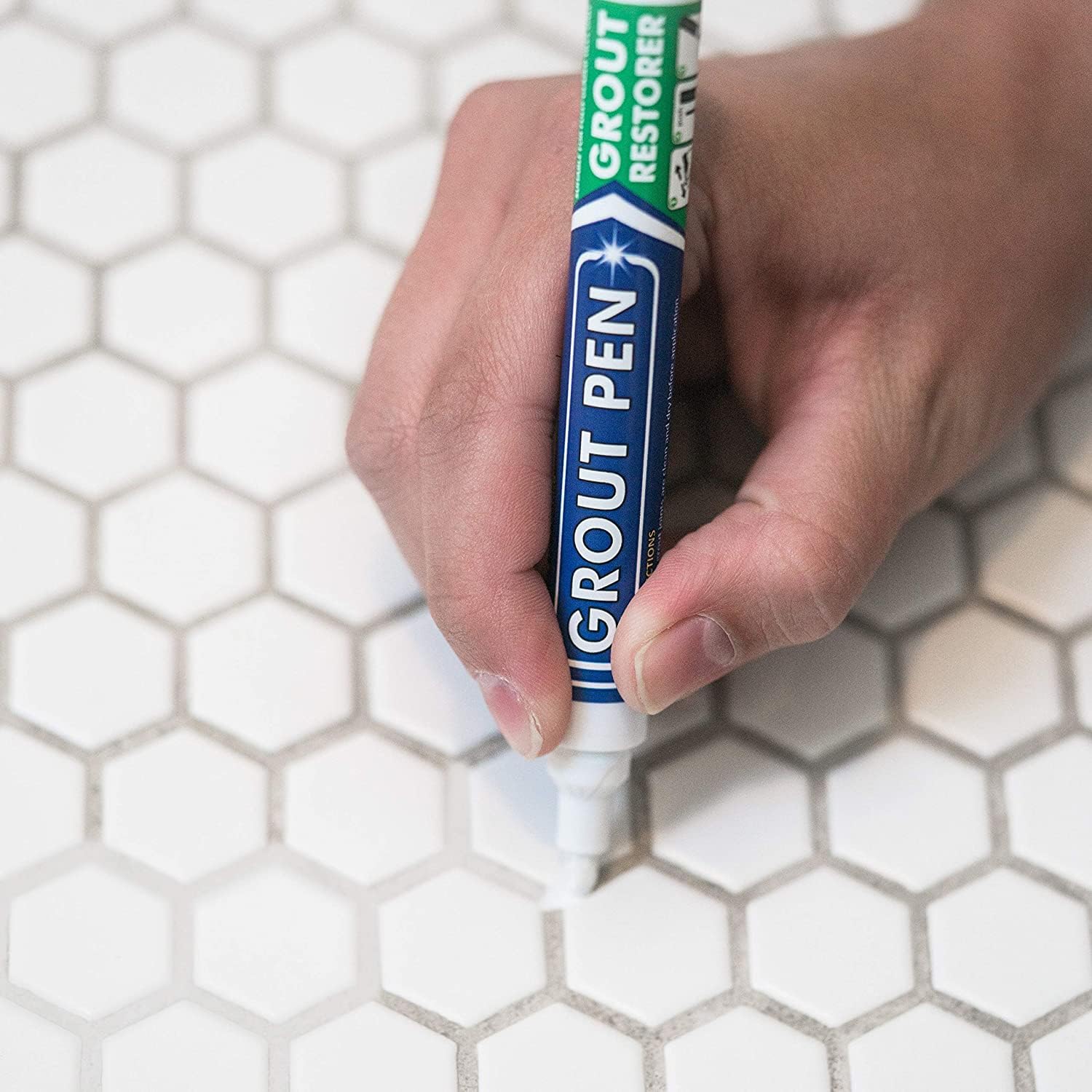 Grout Pen White Tile Grout Paint Marker (3 Count)