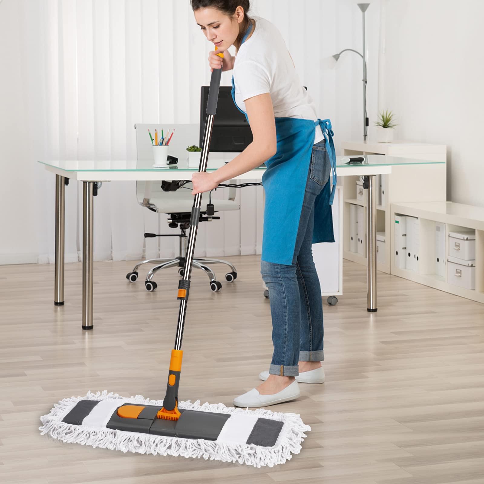 26" Commercial Dust Mop for Floor Cleaning (2 Count)