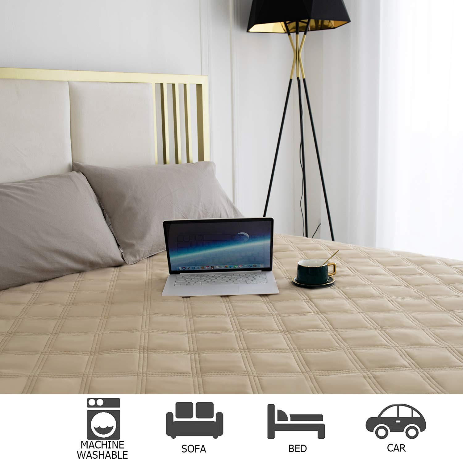 Waterproof Dog Bed Cover Pet Blanket with Anti