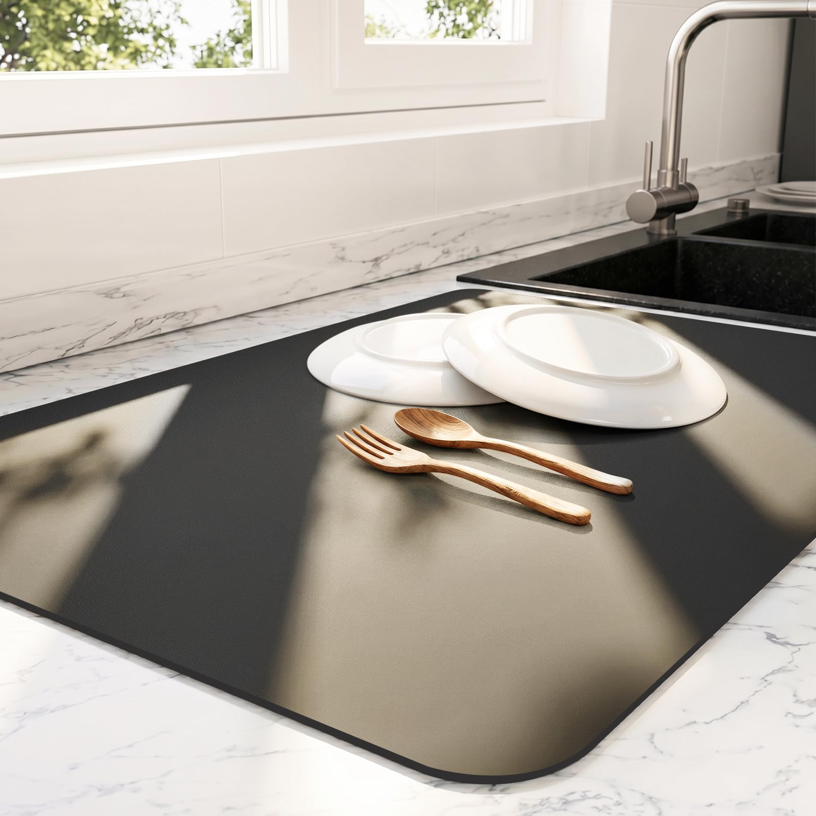 Dish Drying Mat for Kitchen Counter