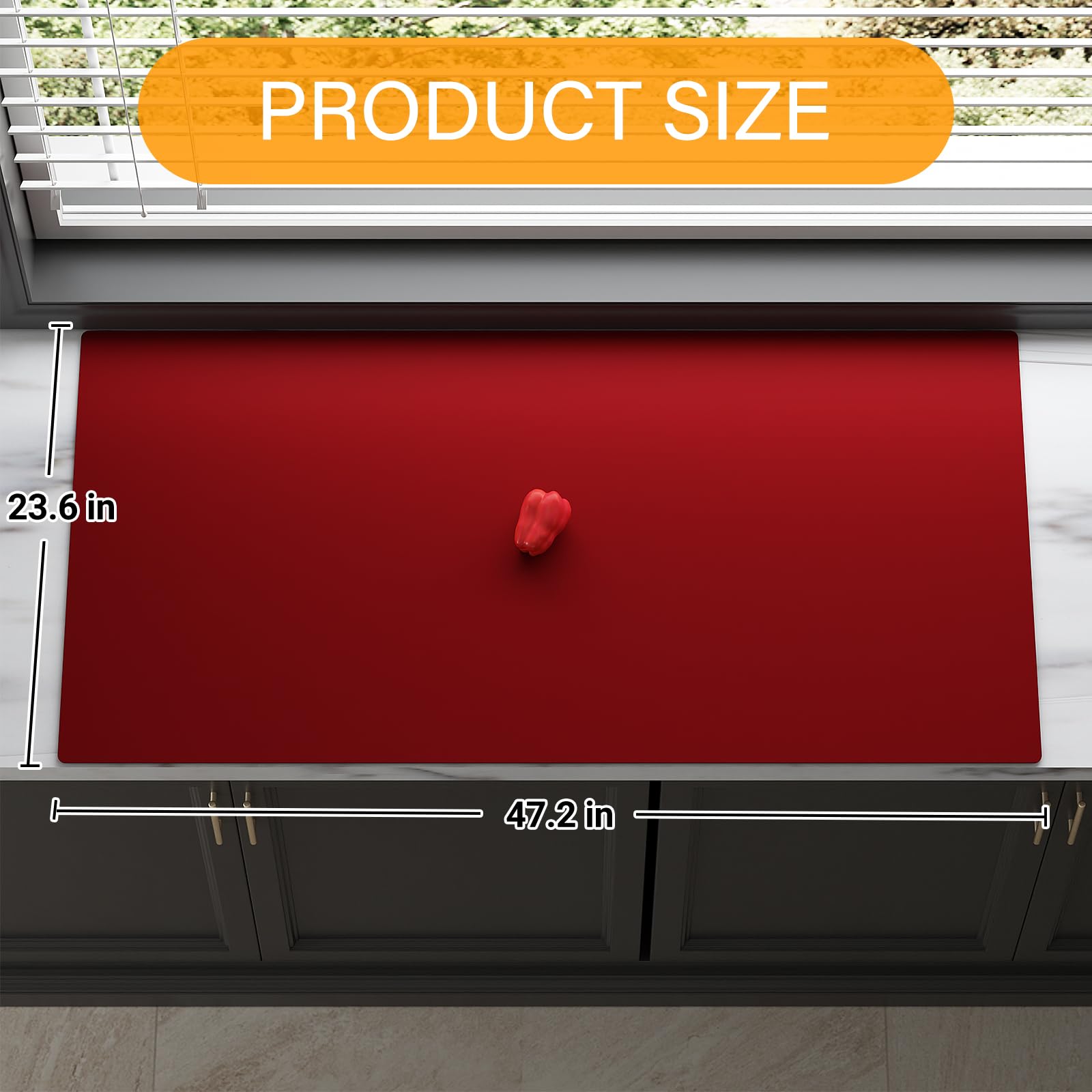 Silicone Protector Mat 47x24 Inch