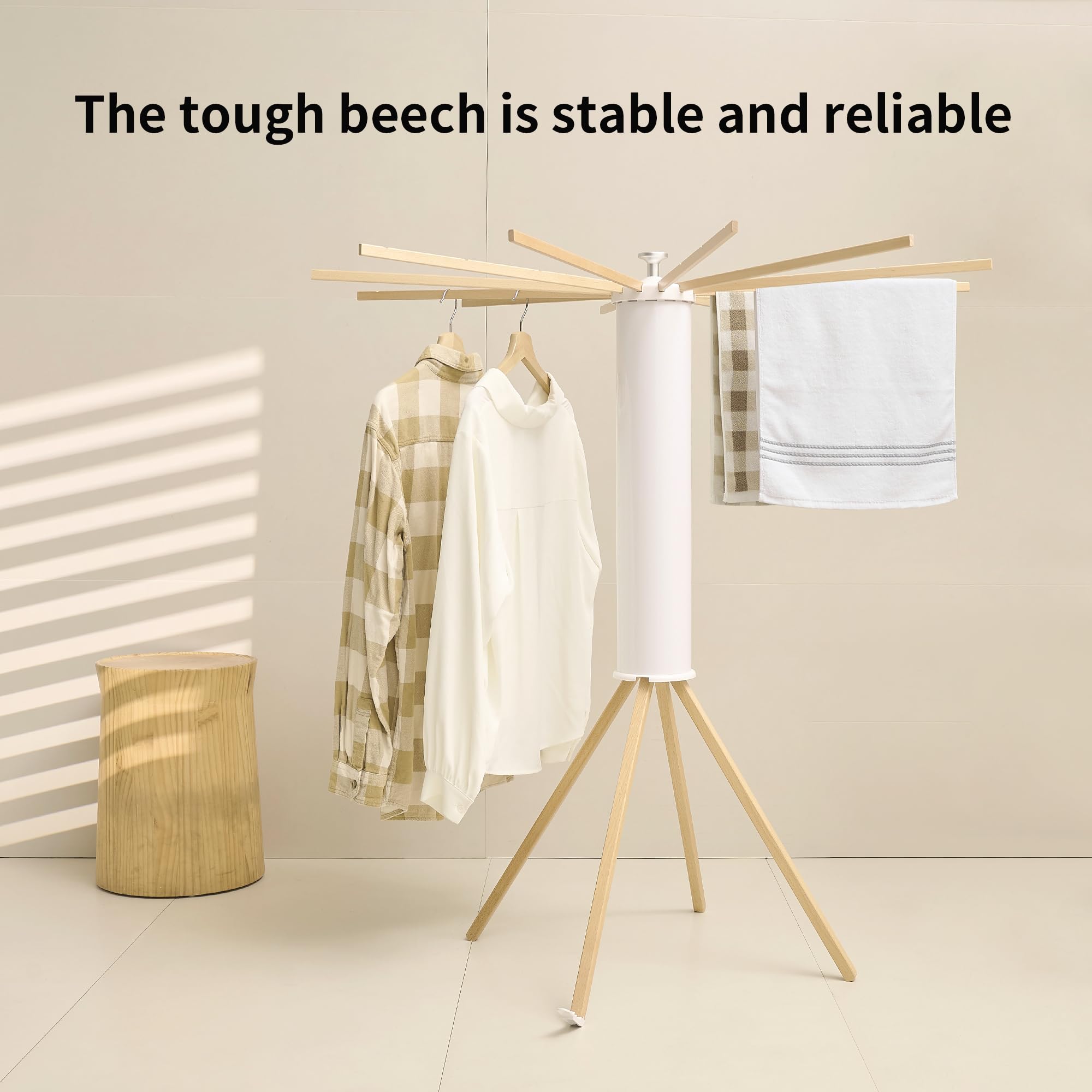 Four Legs Clothes Drying Rack