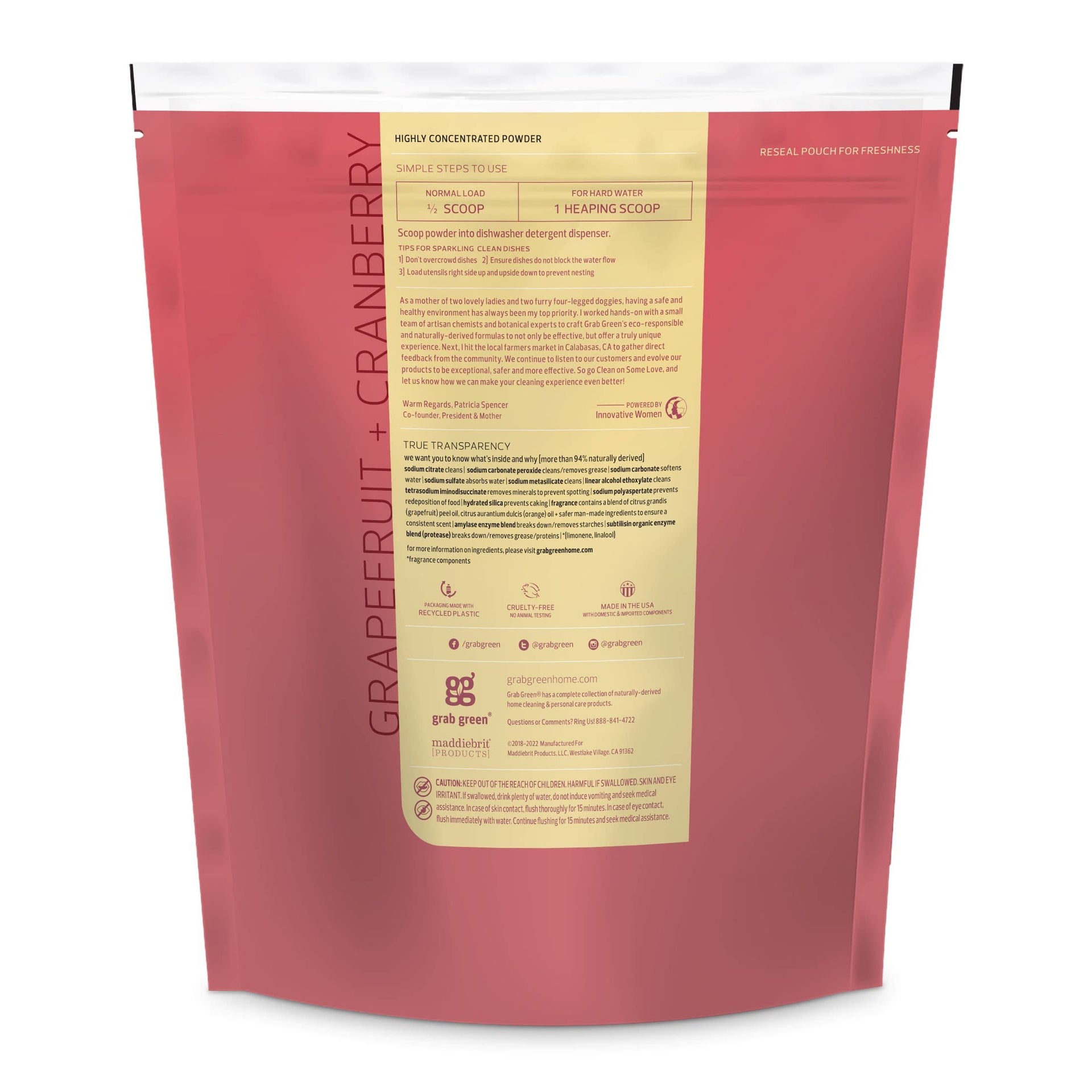 Dishwasher Detergent Powder (50.72 Ounce)