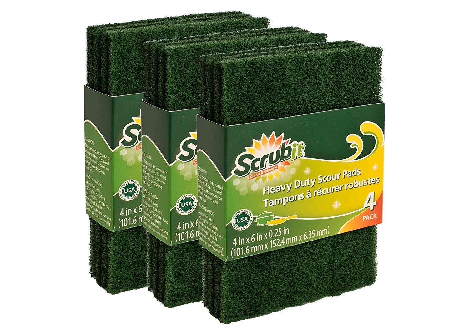 Scouring Pads (4 Count)