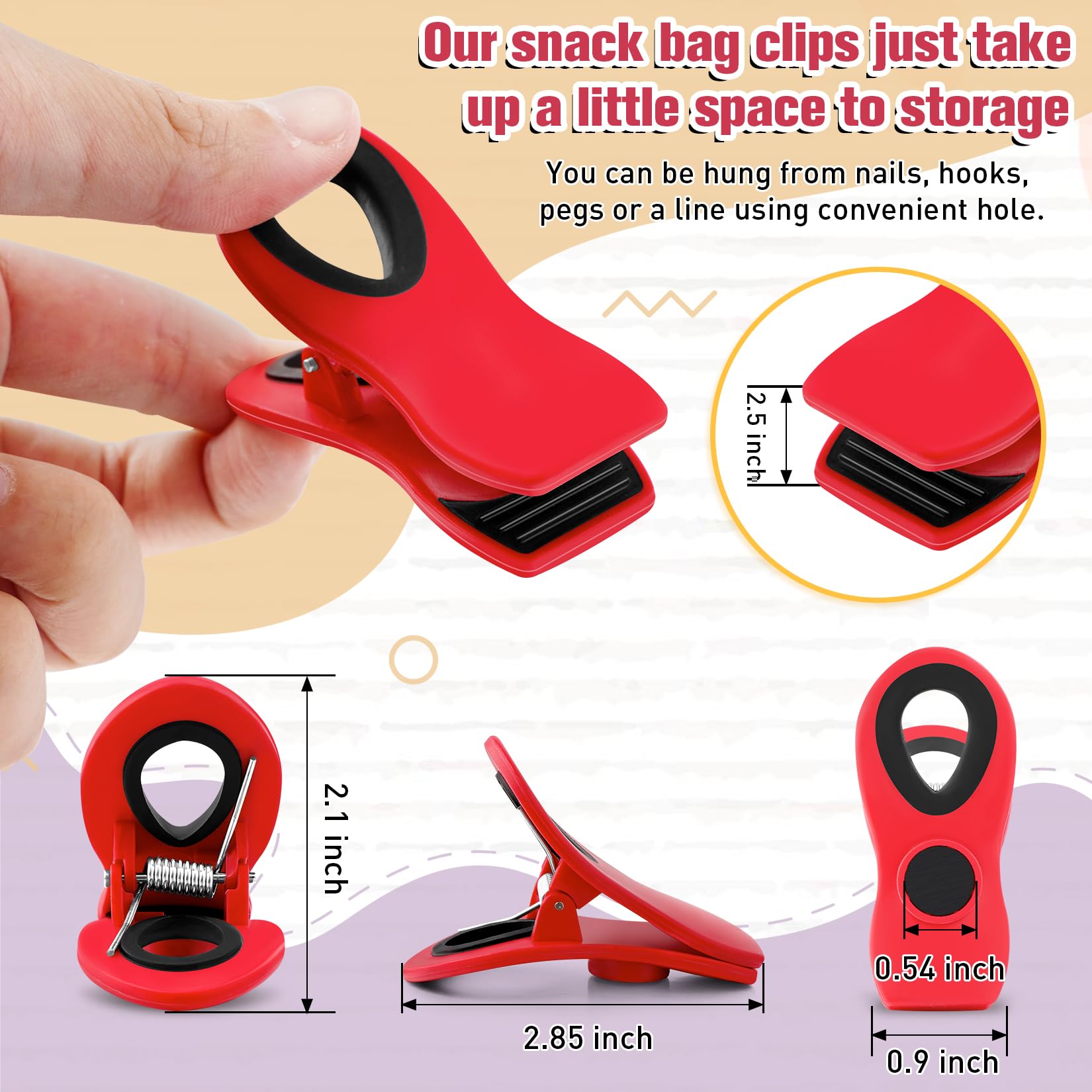 12 Pack Chip Clips (12 Count)