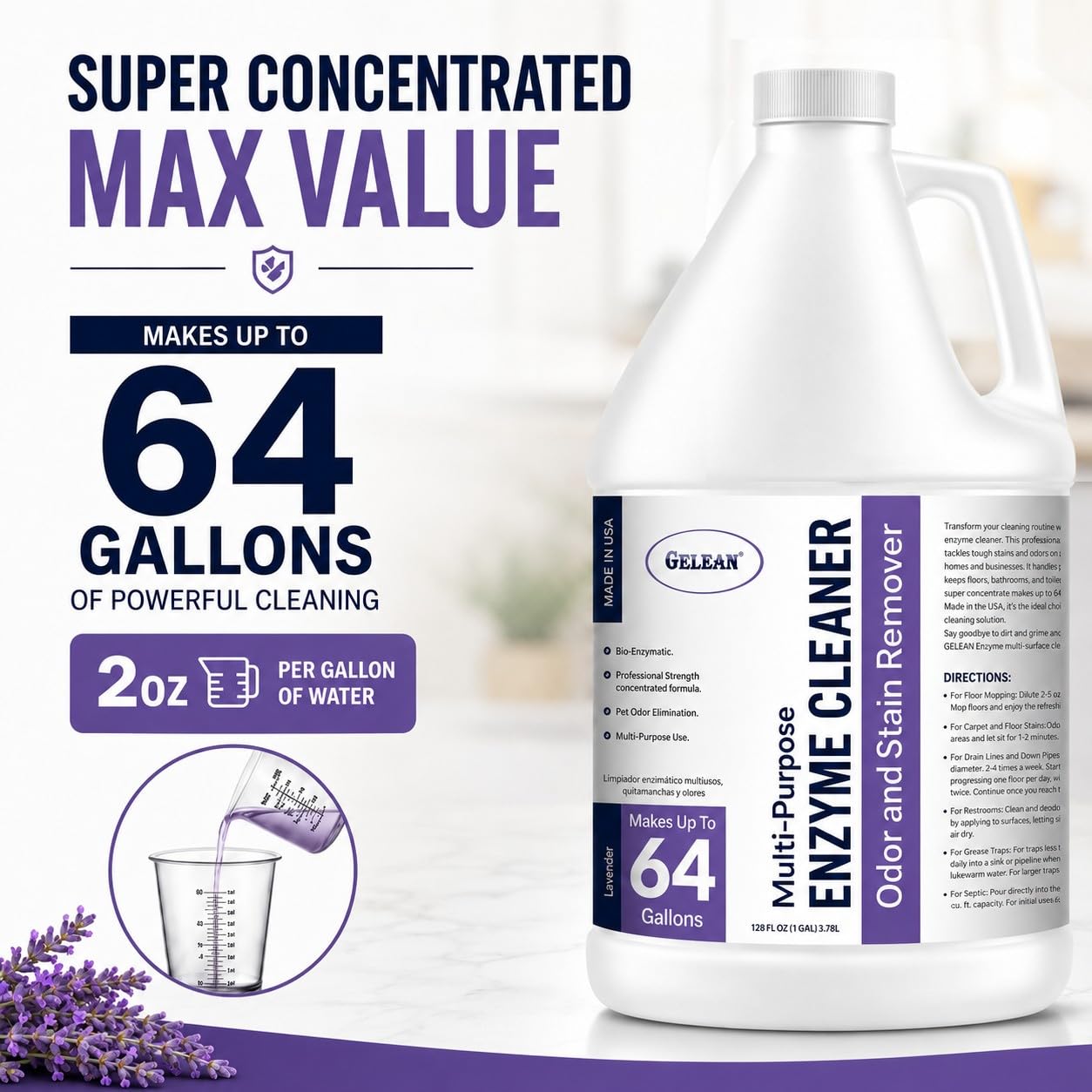 Enzymatic Cleaner Multi (128 Fl Oz)