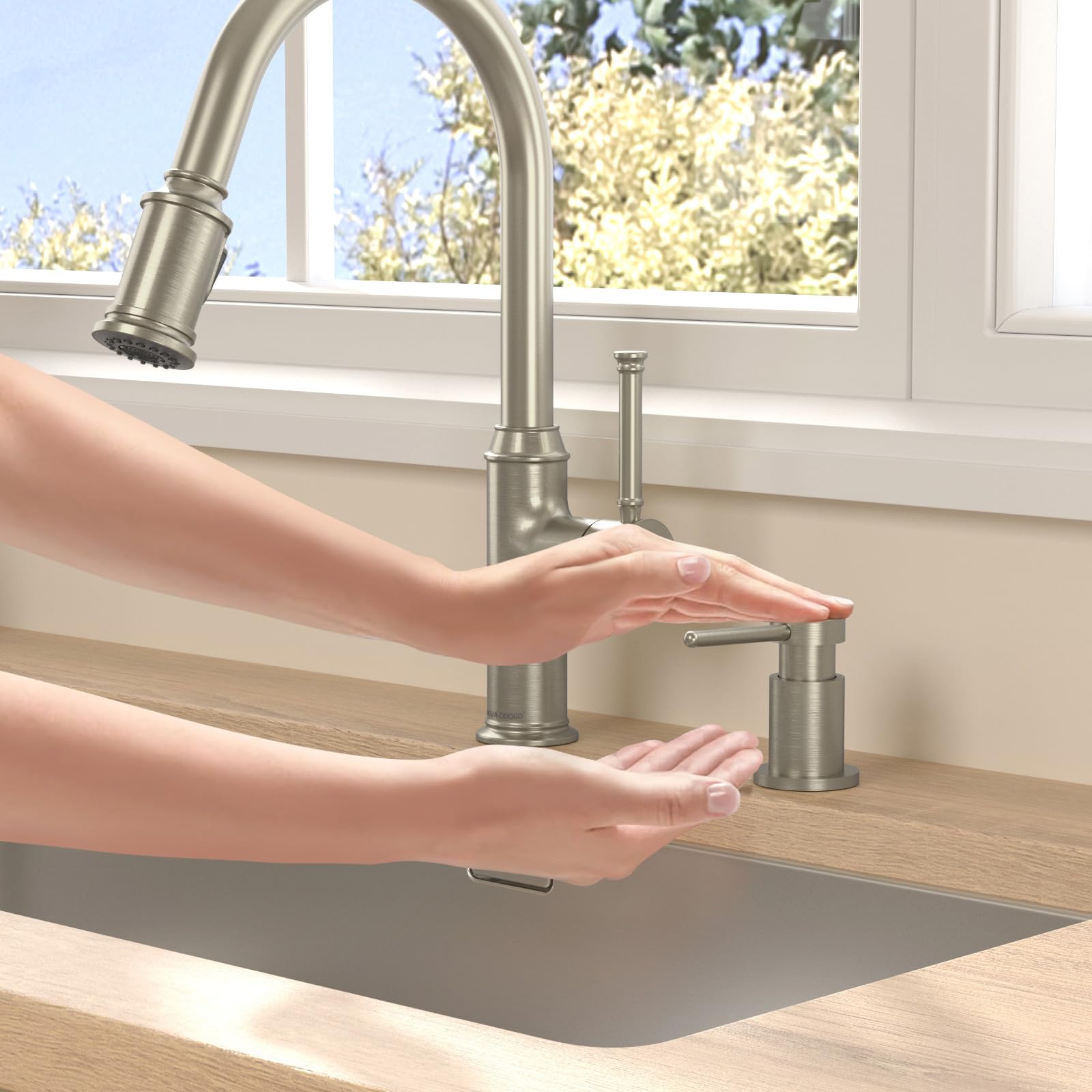 Soap Dispenser for Kitchen Sink (18 Ounce)