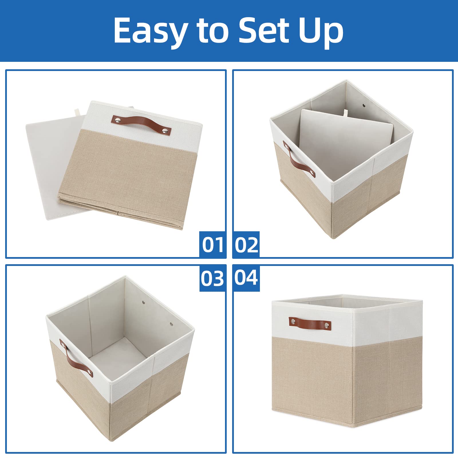 Fabric Storage Cubes