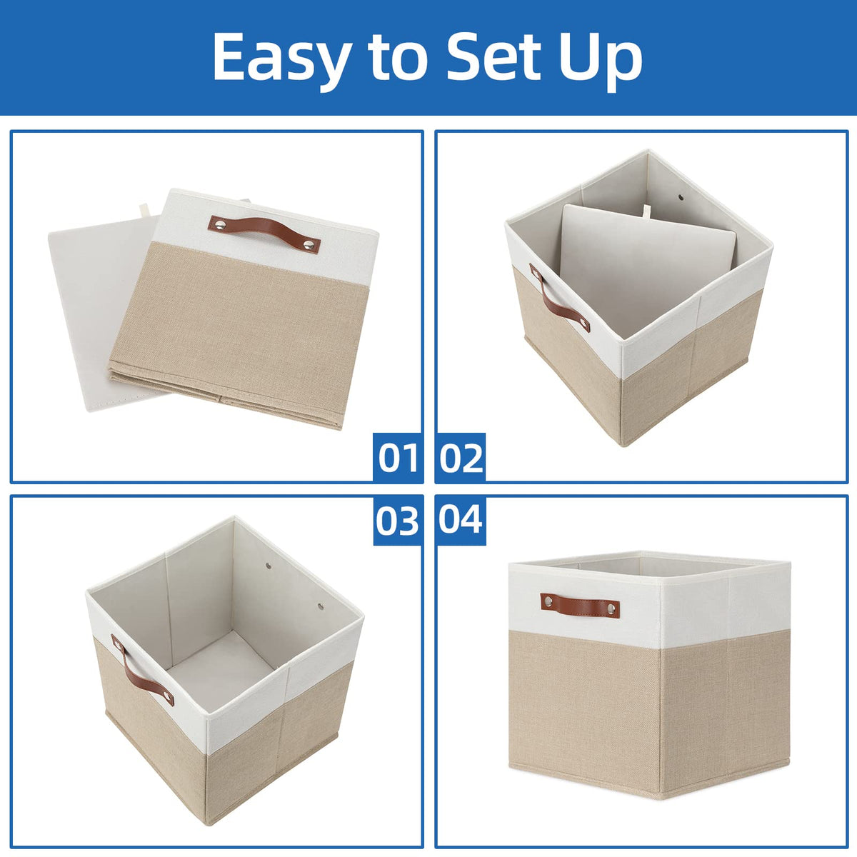 Fabric Storage Cubes