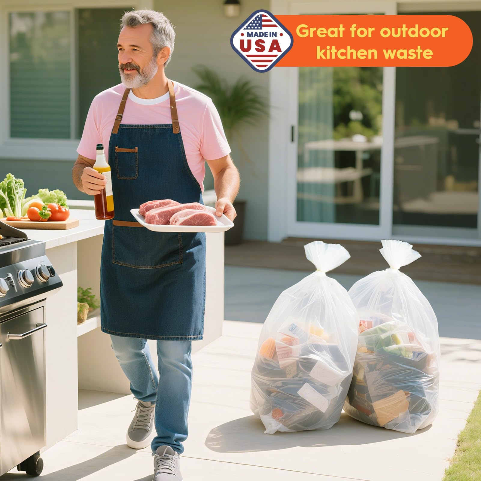 30 33 Gallon Trash Bags (250 Count)