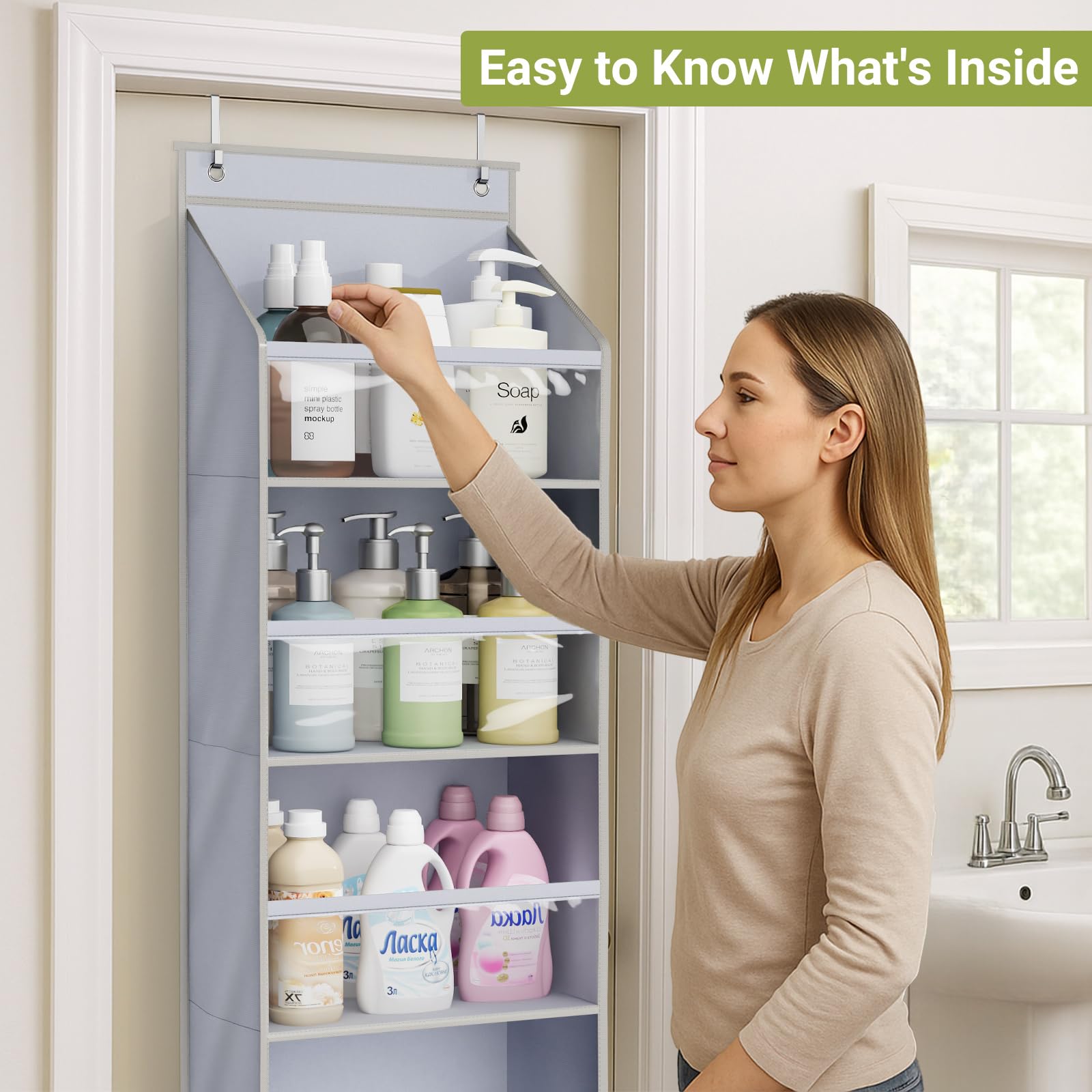 2 Pack Over the Door Organizer (12.49 Count)