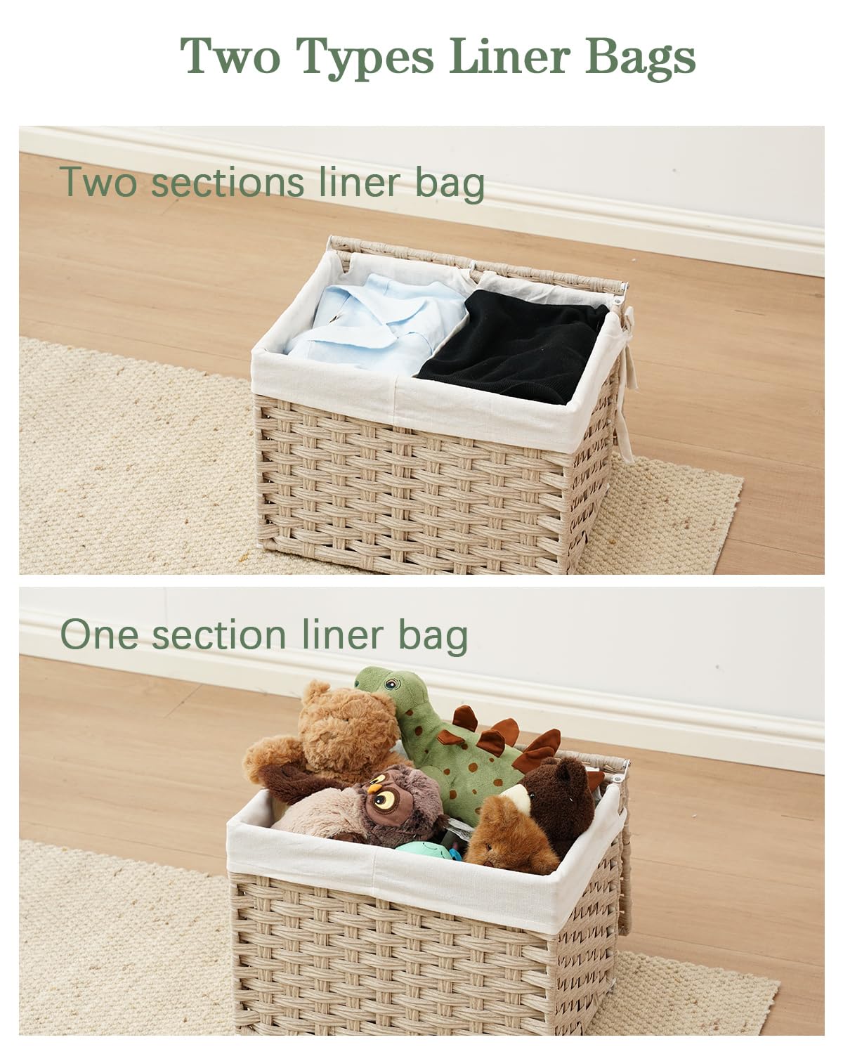 Storage Basket with Lid