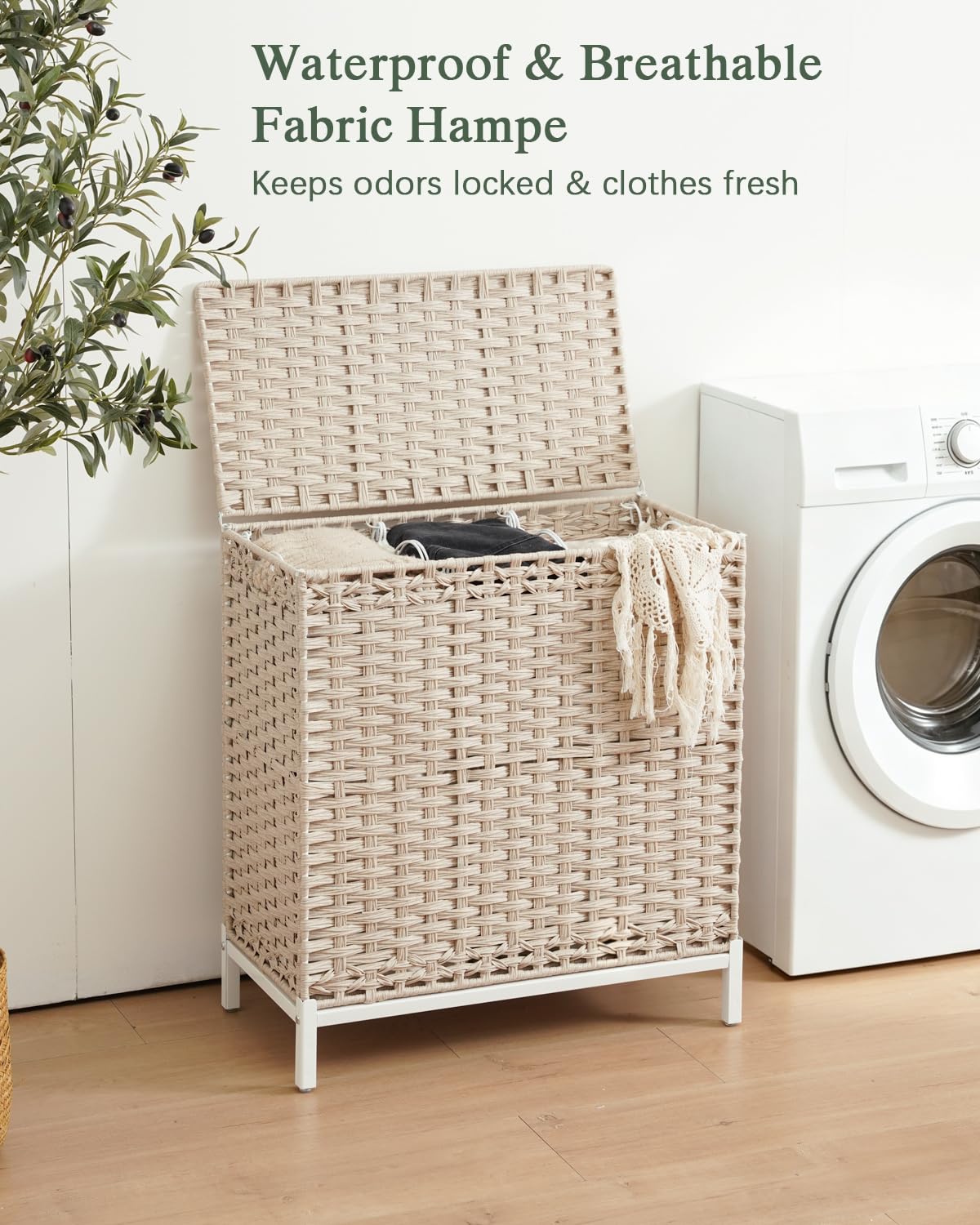 Laundry Hamper with Lid