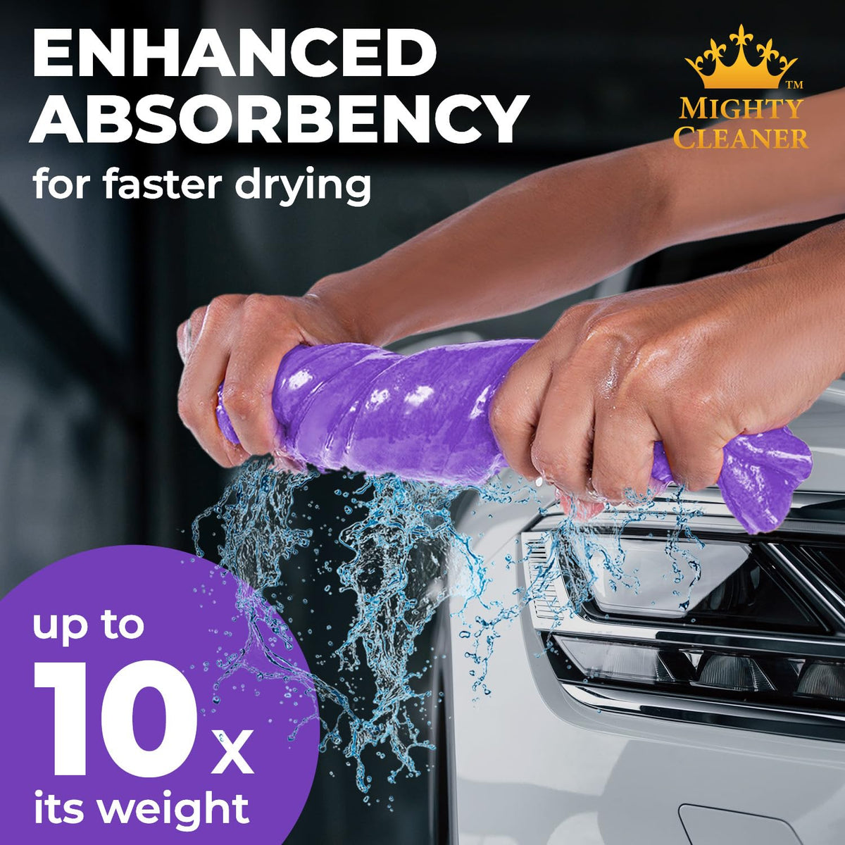 XL Shammy Towel for Car (2 Count)