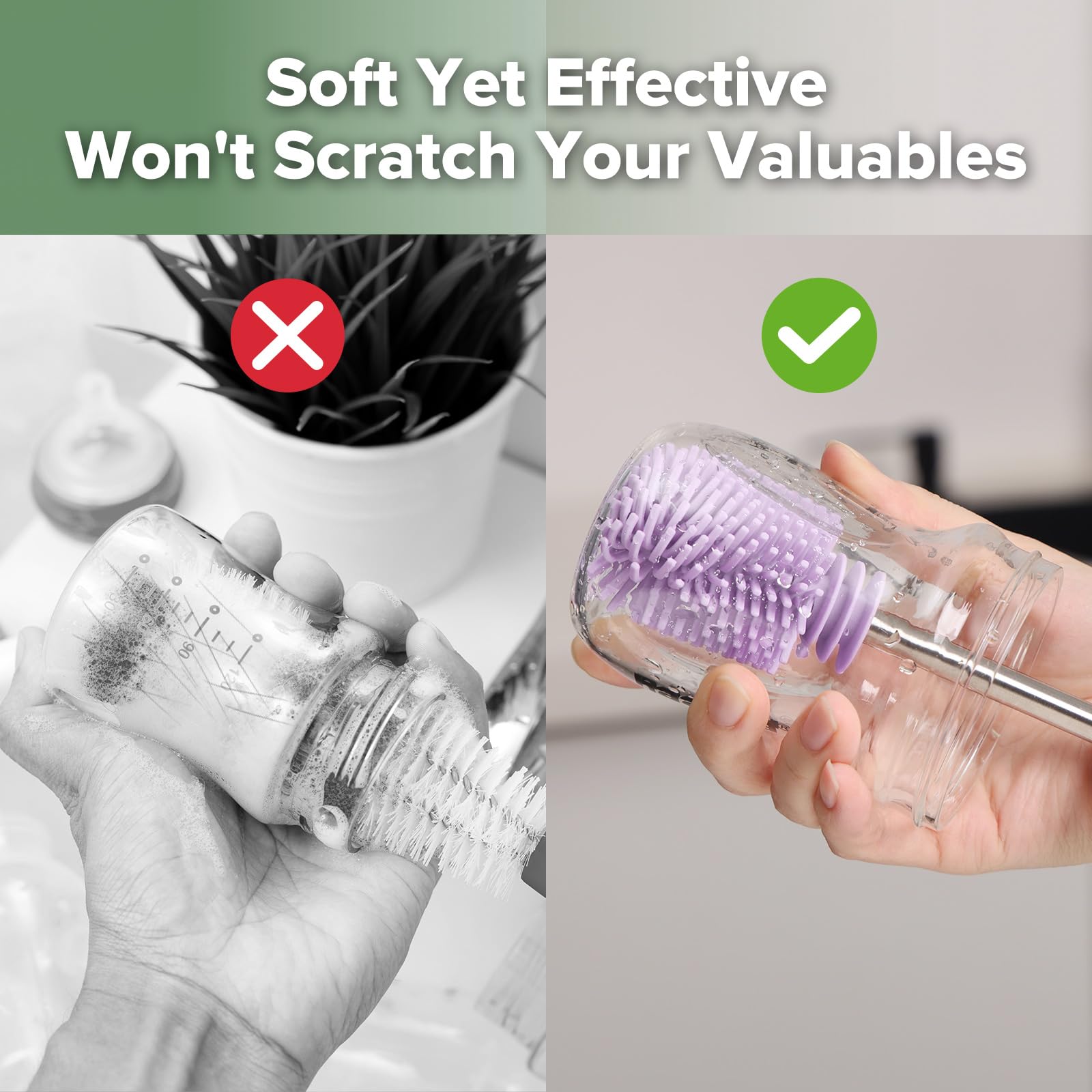 Silicone Baby Bottle Brush