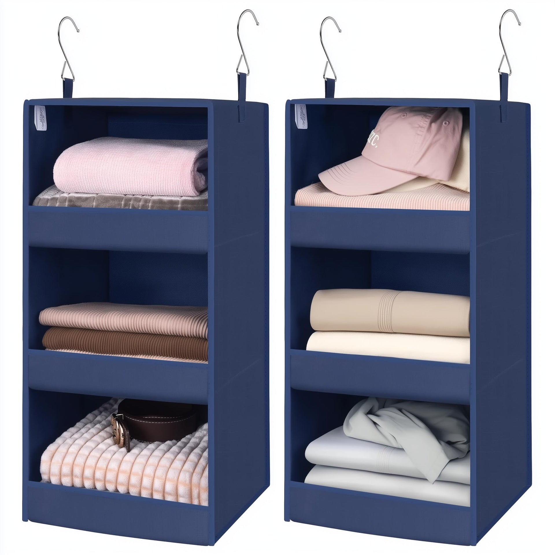 3 Shelf Hanging Closet Organizer (2 Count)