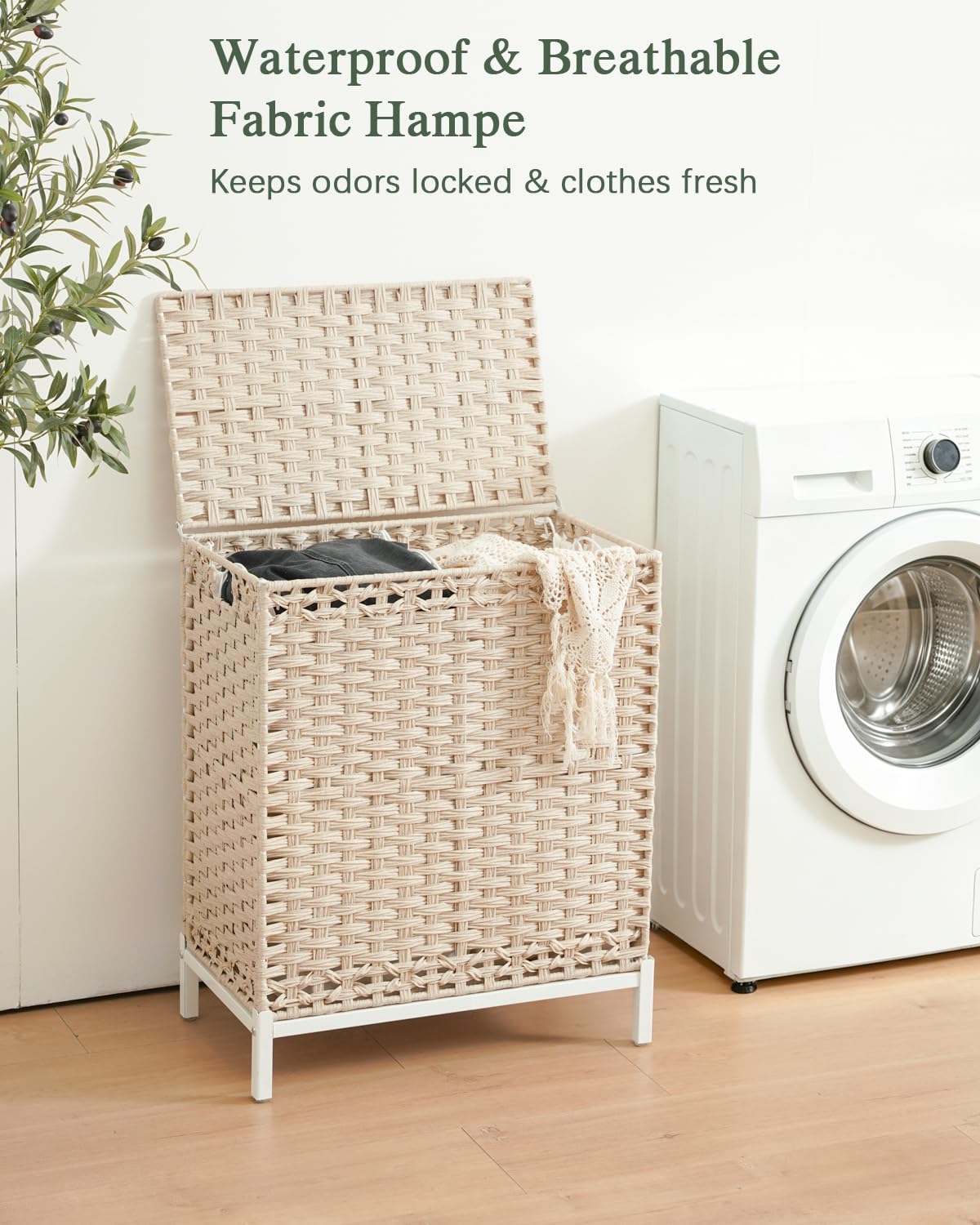 Laundry Hamper with Lid