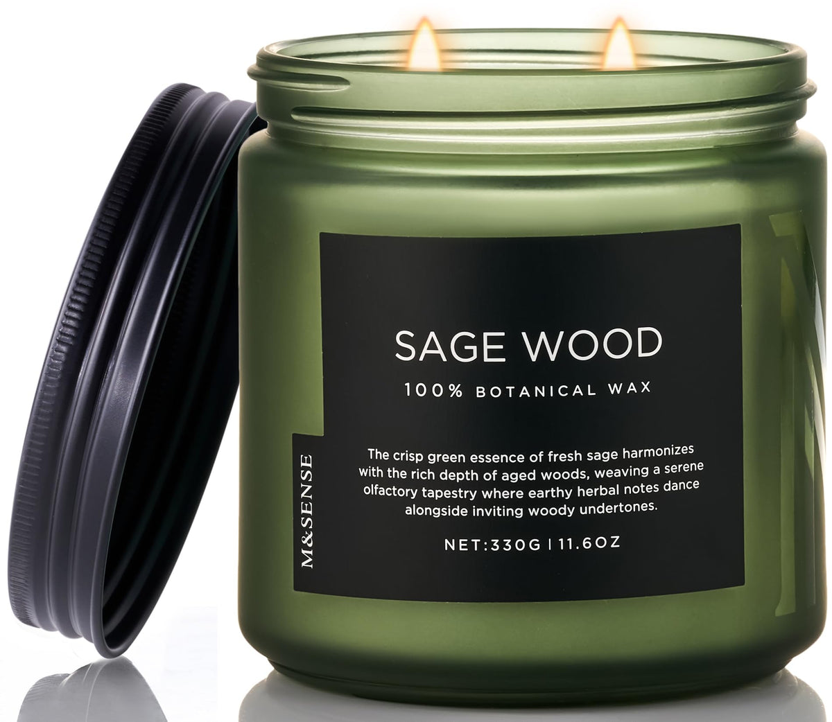 Sage Wood Scented Candles (11.6 Ounce)