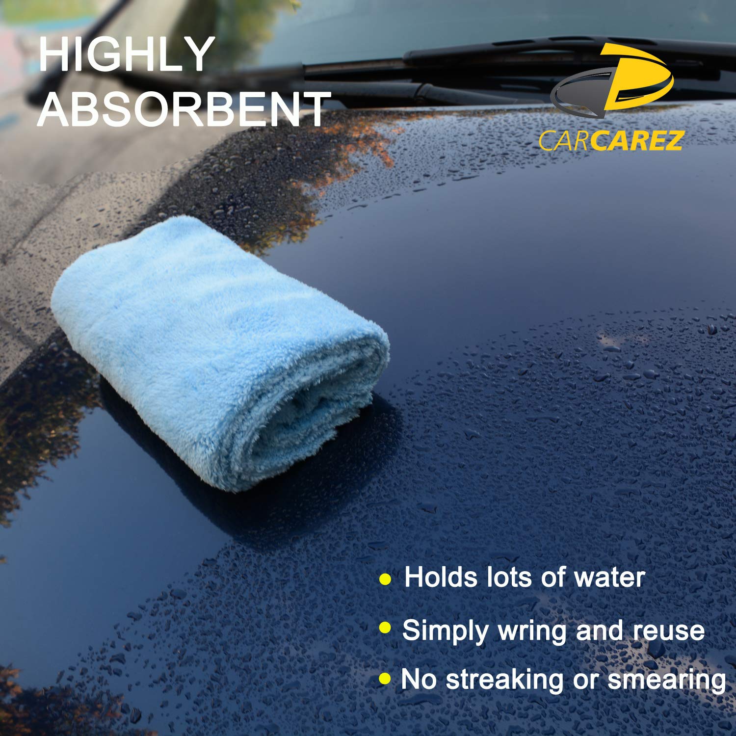 Microfiber Towels for Cars (6 Count)