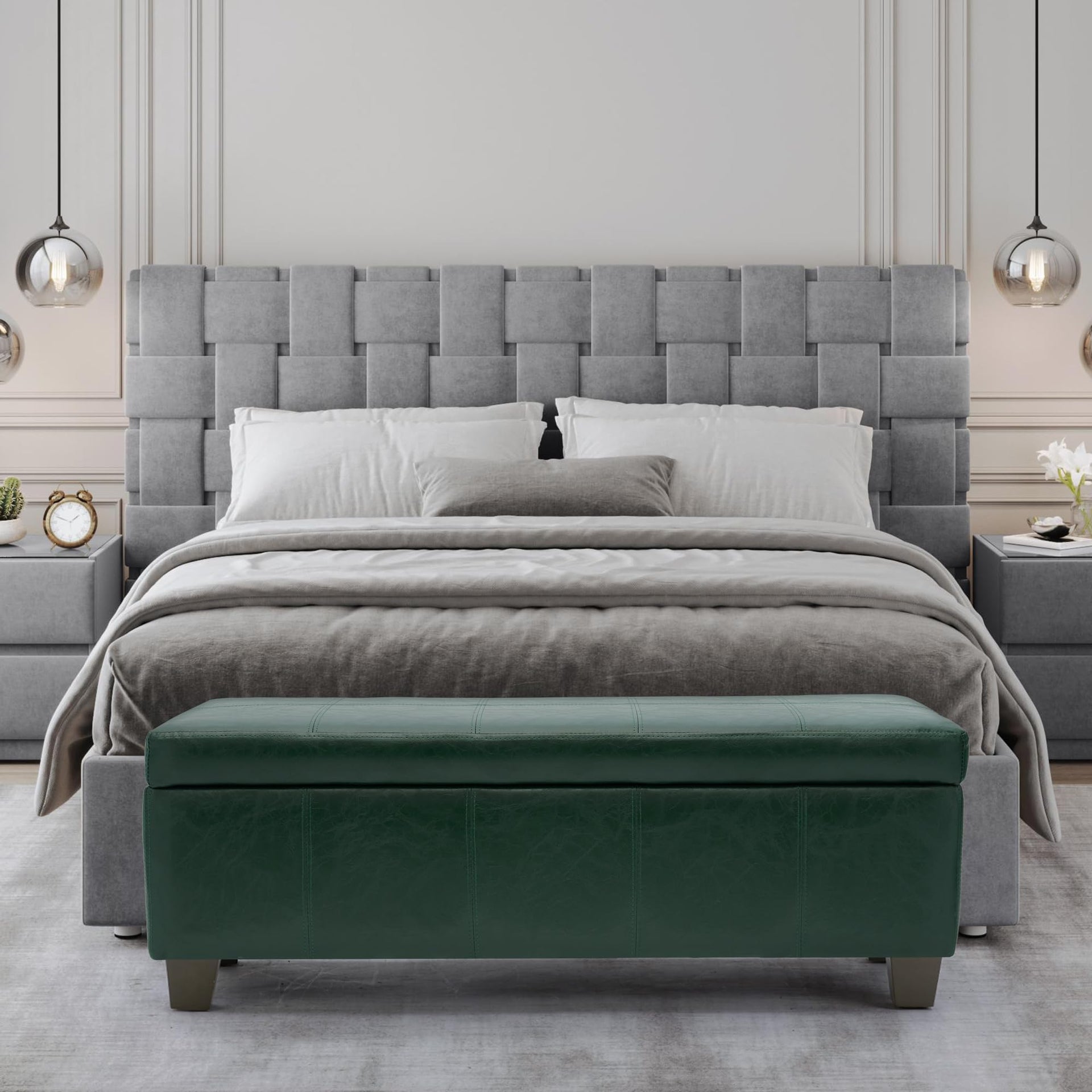 51 Inch Storage Ottoman