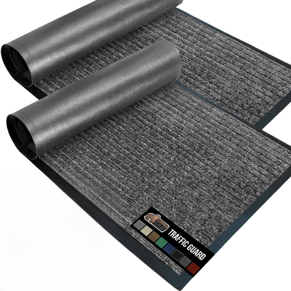 Waterproof Traffic Guard Door Mat (2 Count)