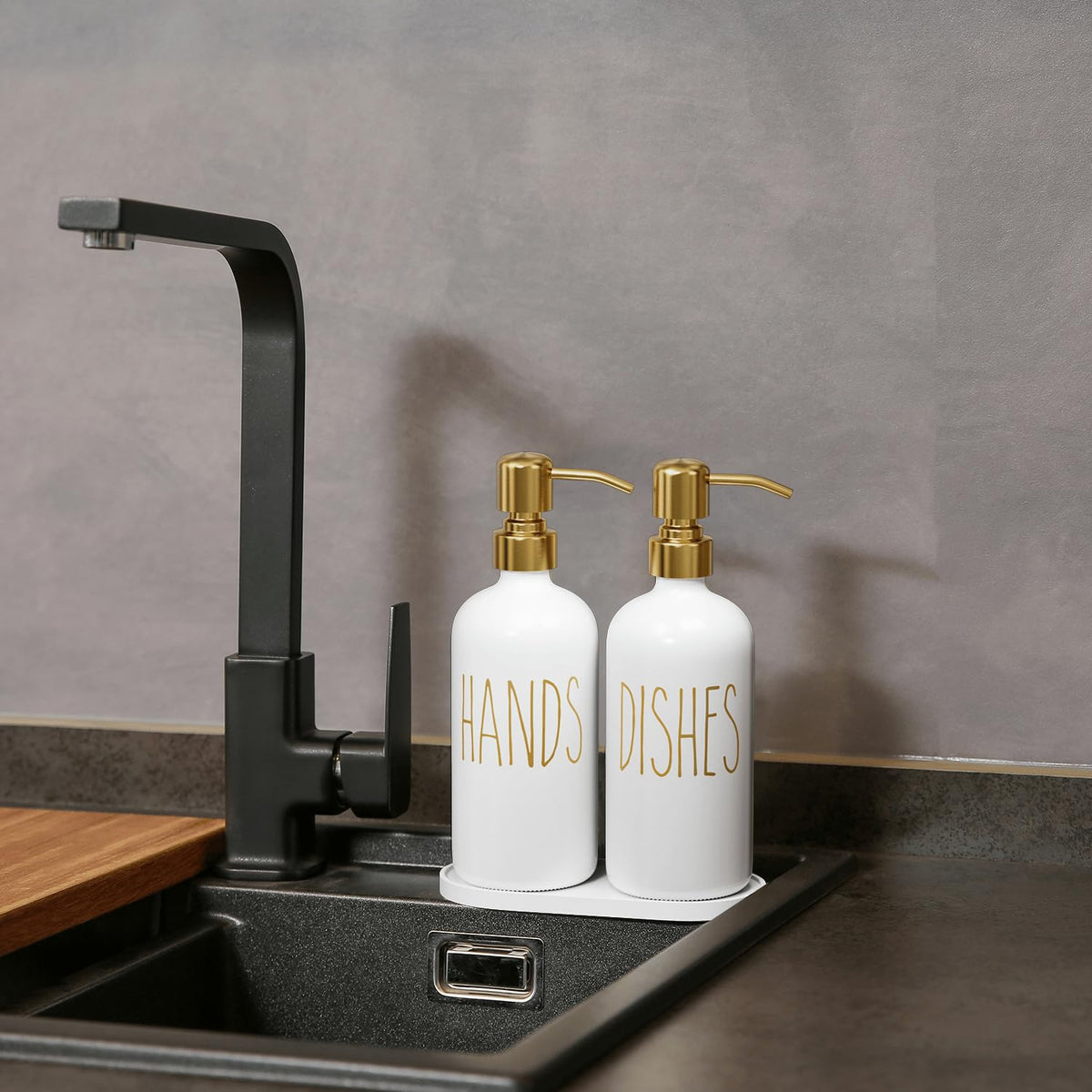 Kitchen Soap Dispenser Set (2 Count)